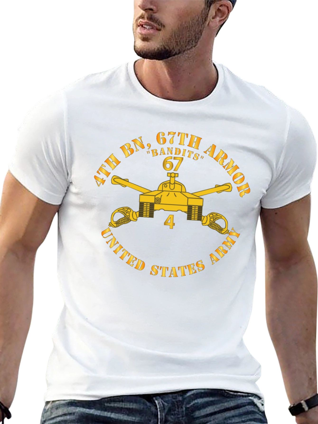 4th BN 67th Armor “Bandits” T-Shirt