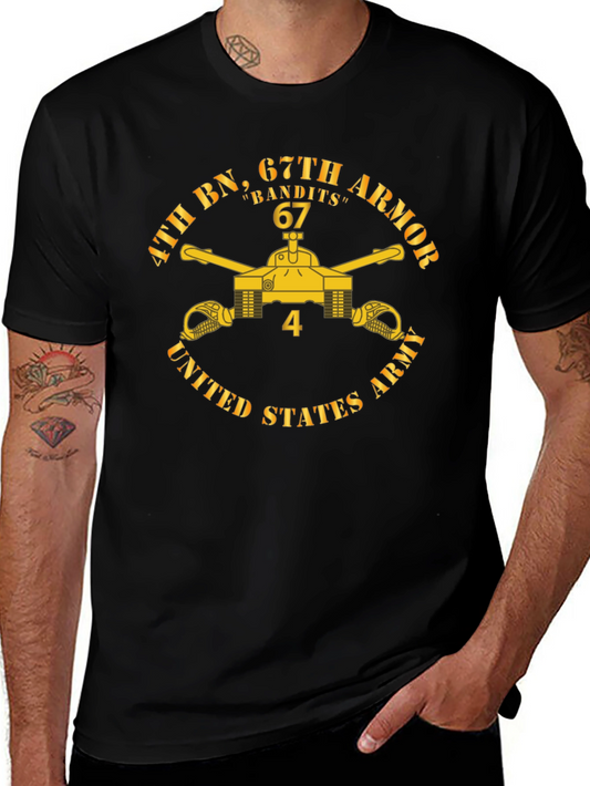 4th BN 67th Armor “Bandits” T-Shirt