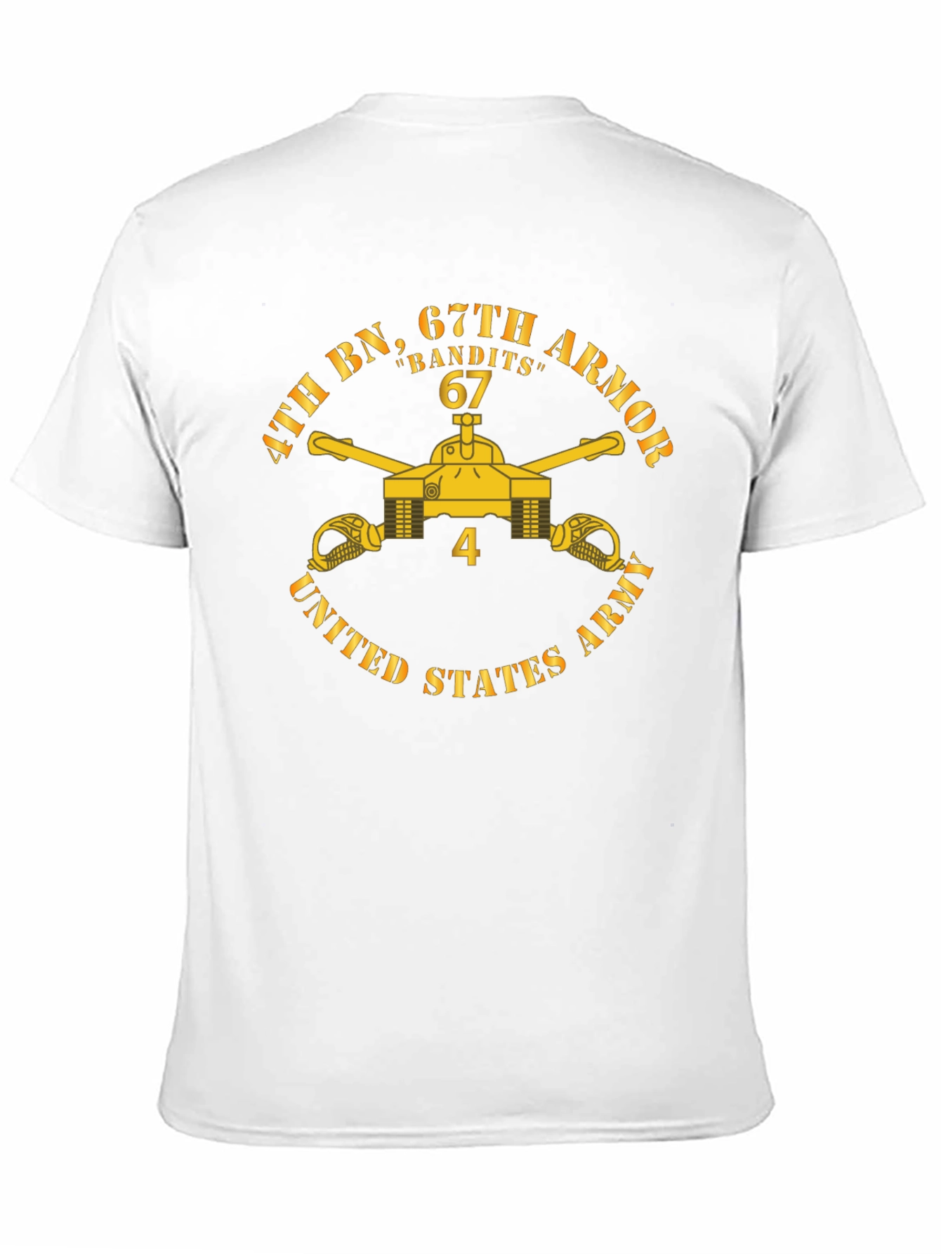 4th BN 67th Armor “Bandits” T-Shirt