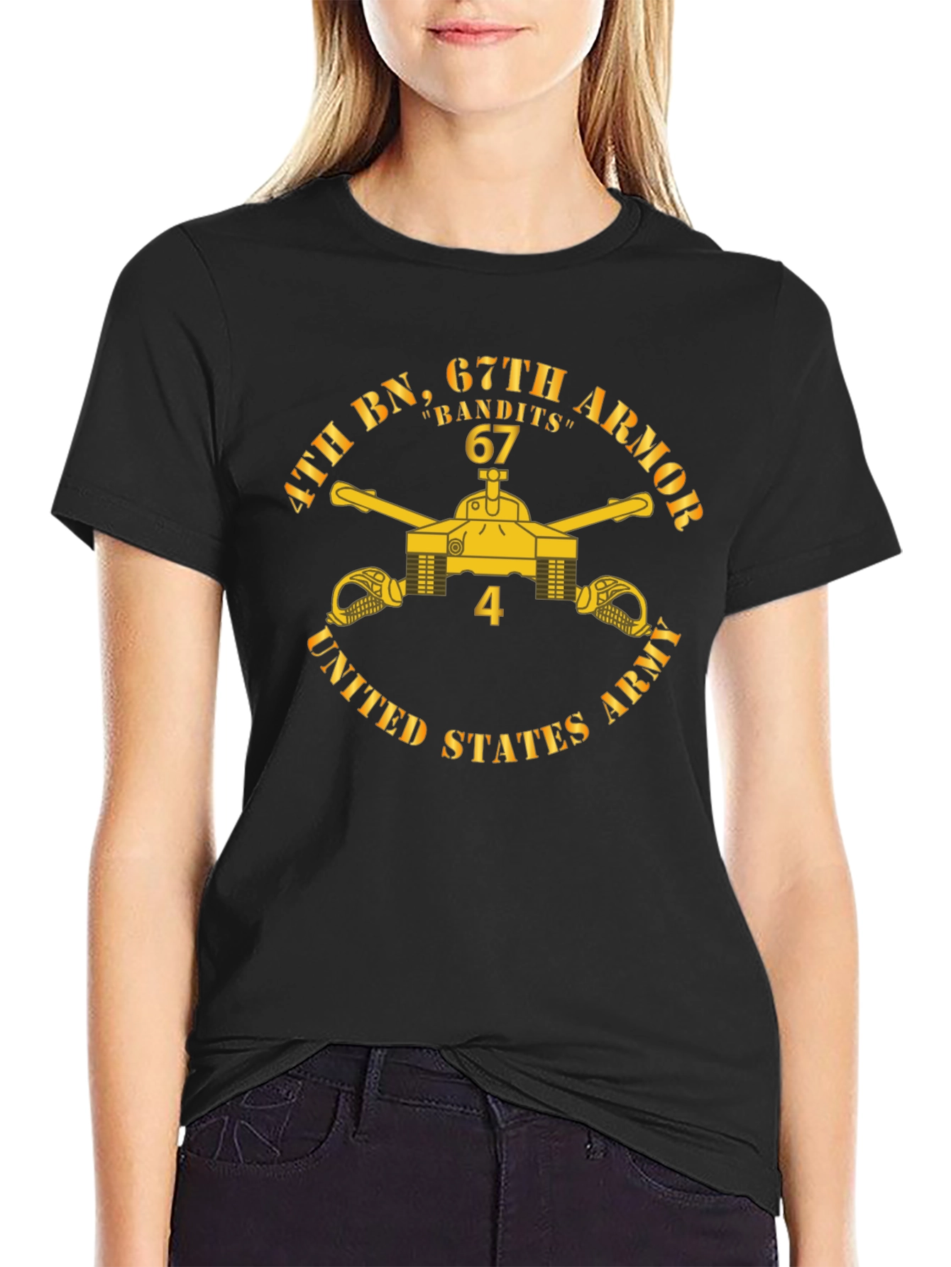 4th BN 67th Armor “Bandits” T-Shirt