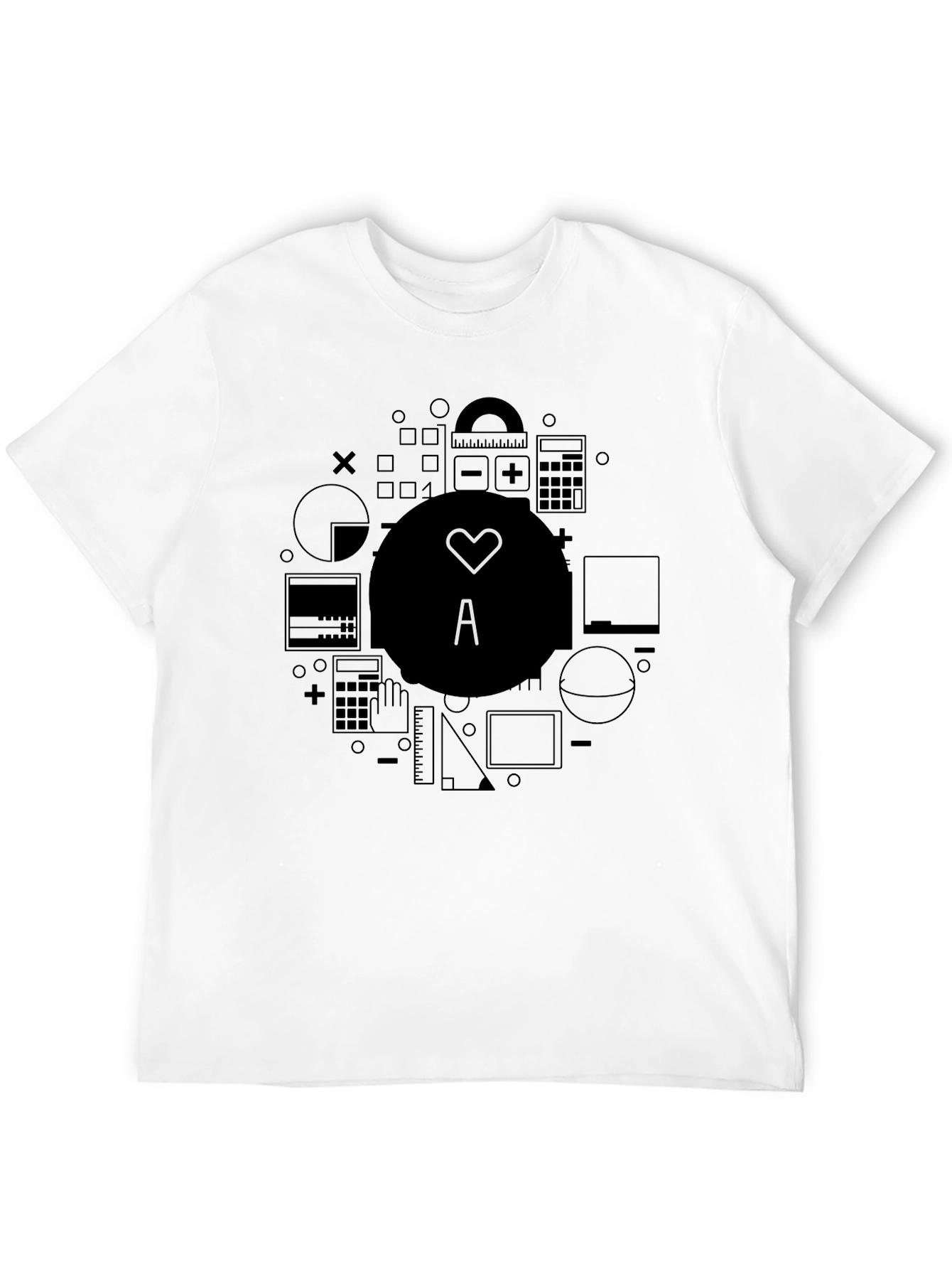 Math Love T-Shirt - Cool Graphic Tee