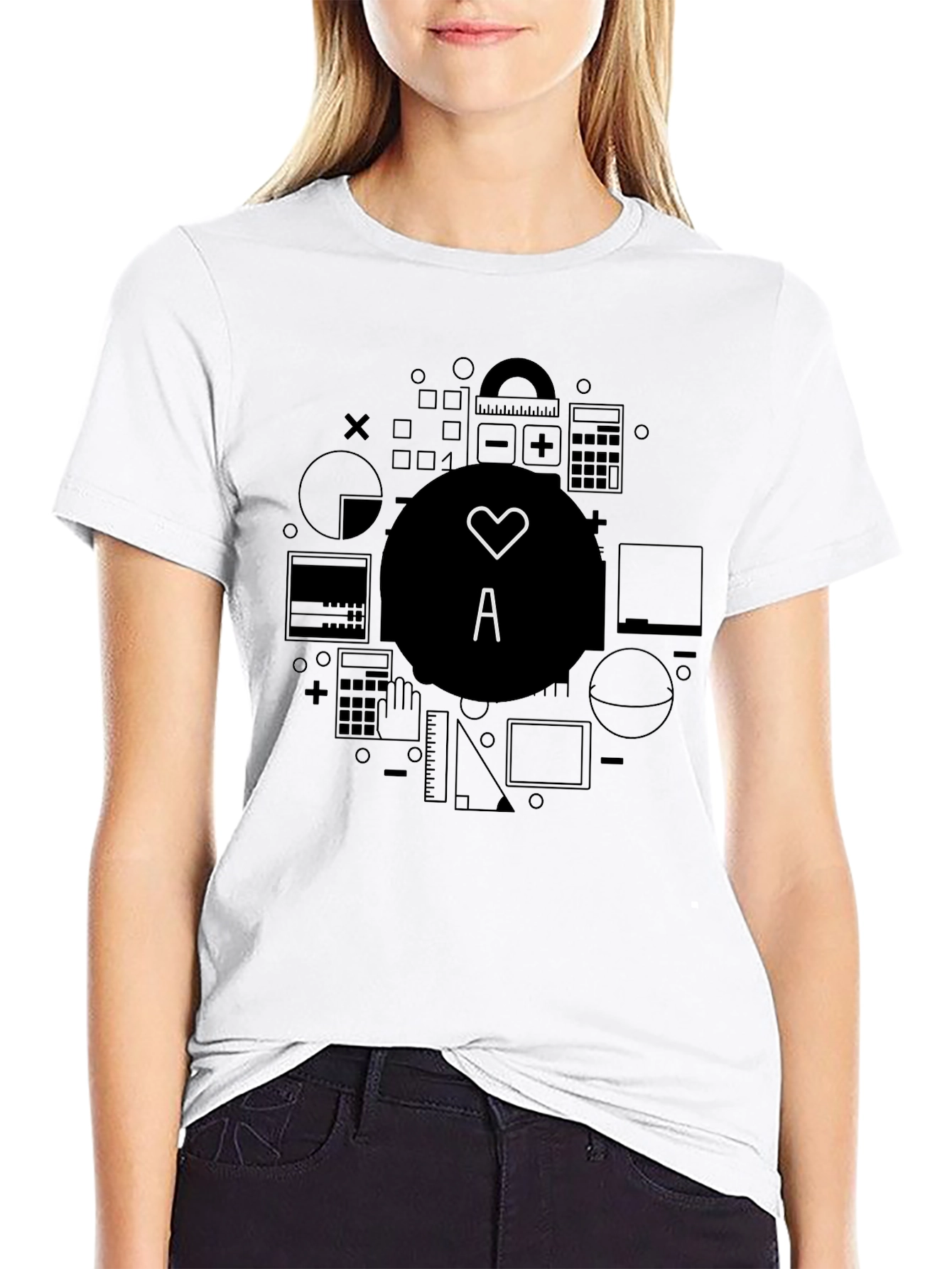 Math Love T-Shirt - Cool Graphic Tee