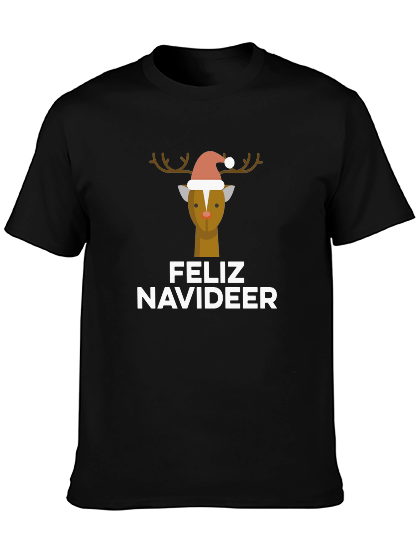 Feliz Navideer Holiday T-Shirt