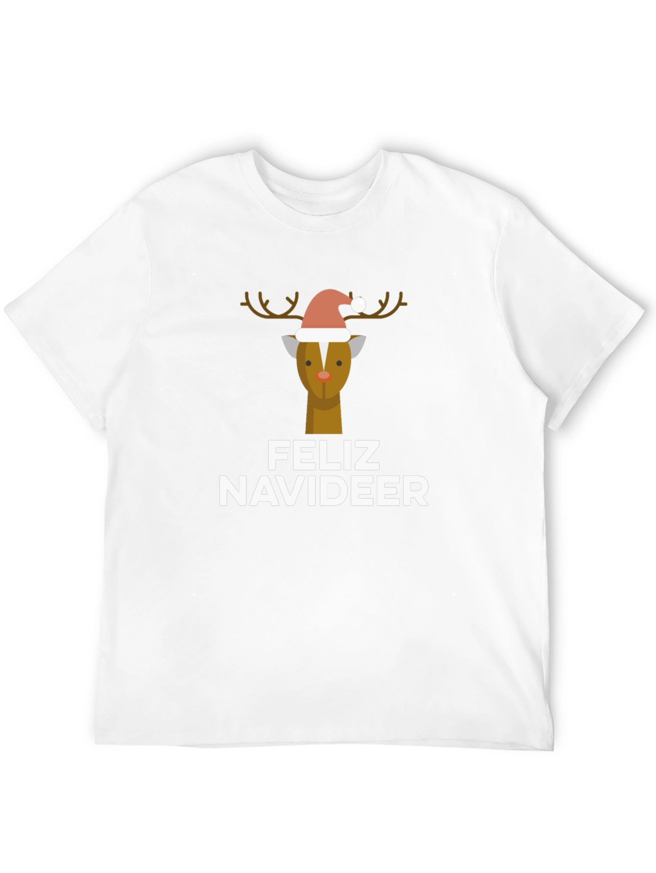 Feliz Navideer Holiday T-Shirt
