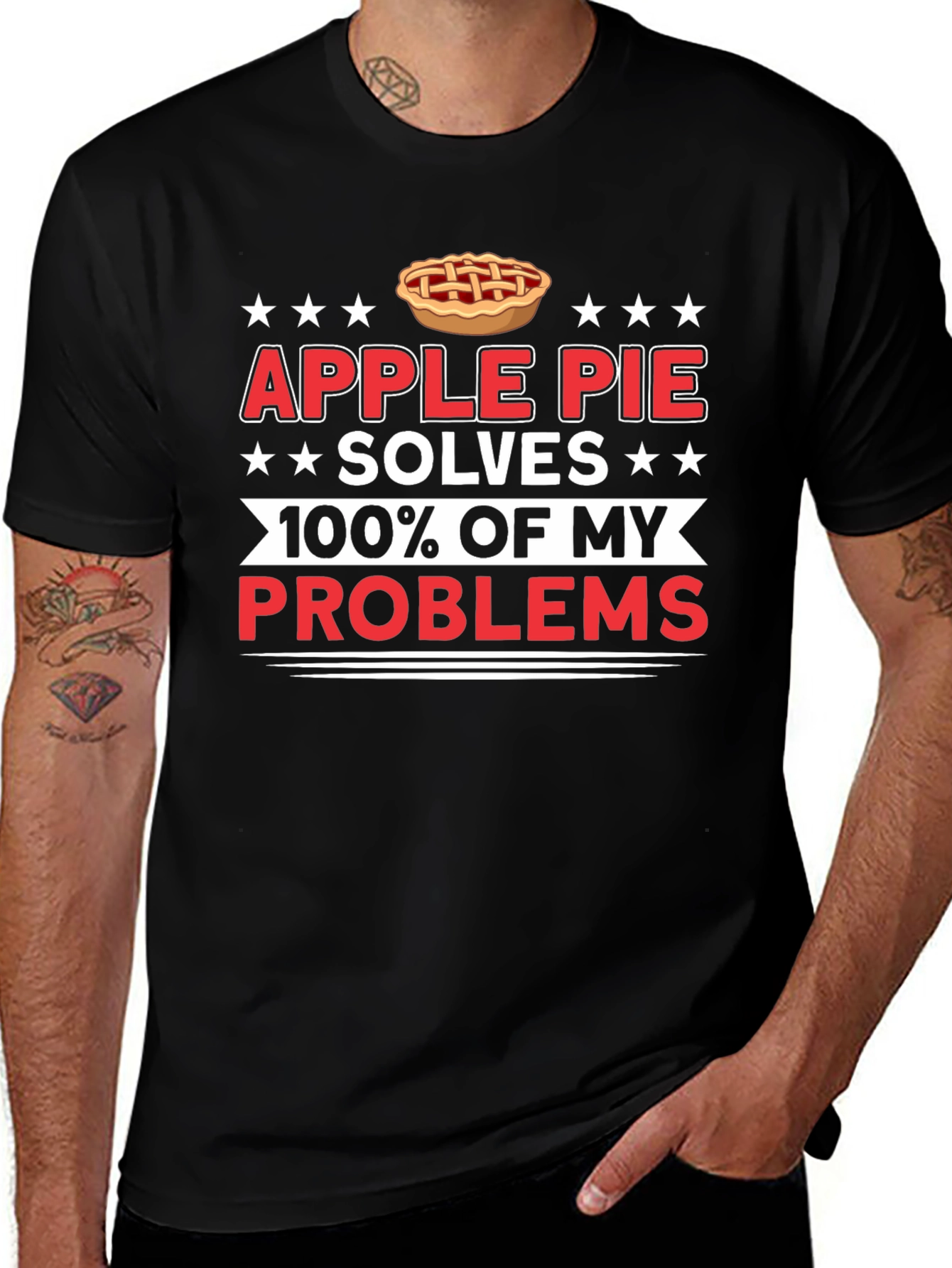 Apple Pie Solves My Problems T-Shirt