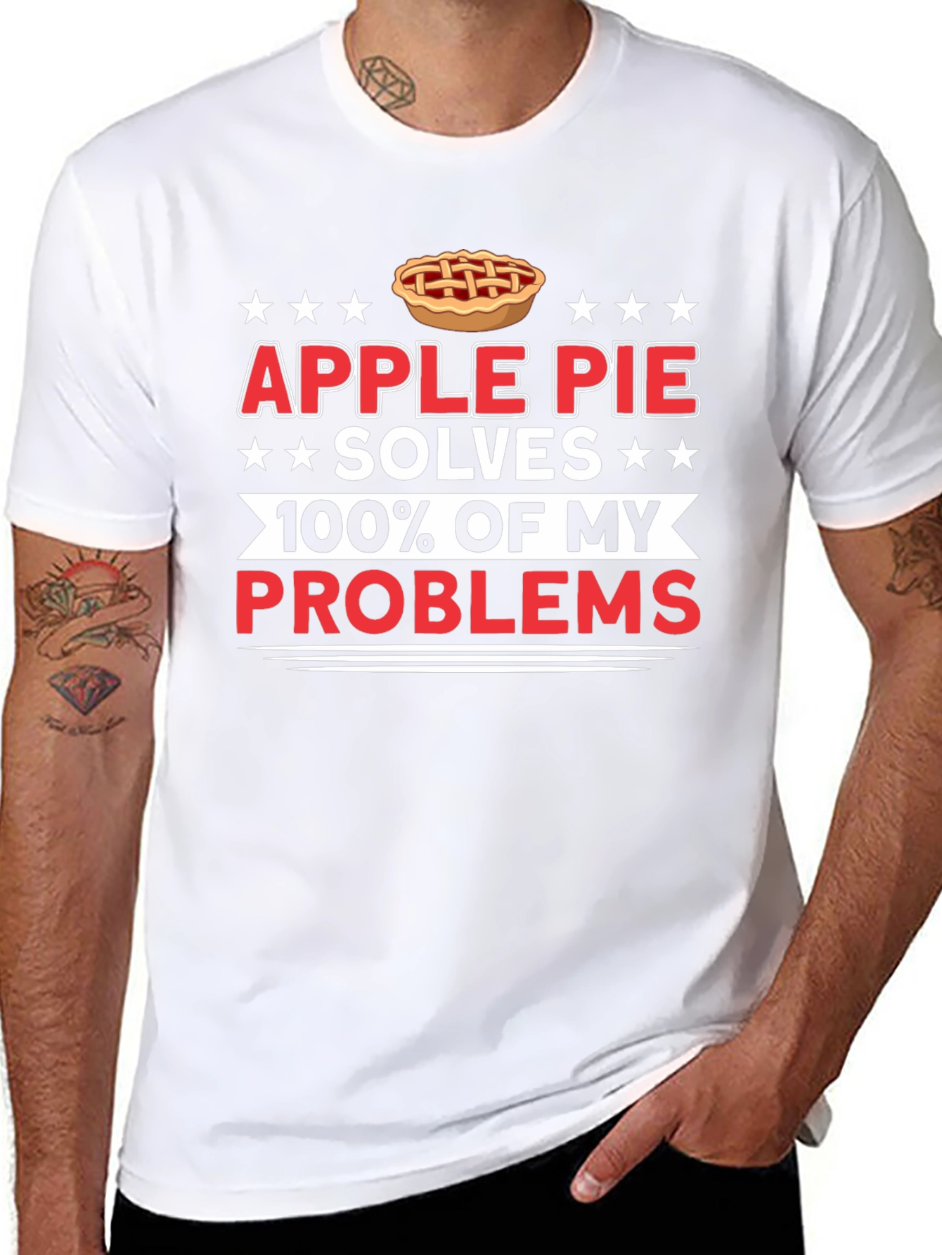 Apple Pie Solves My Problems T-Shirt