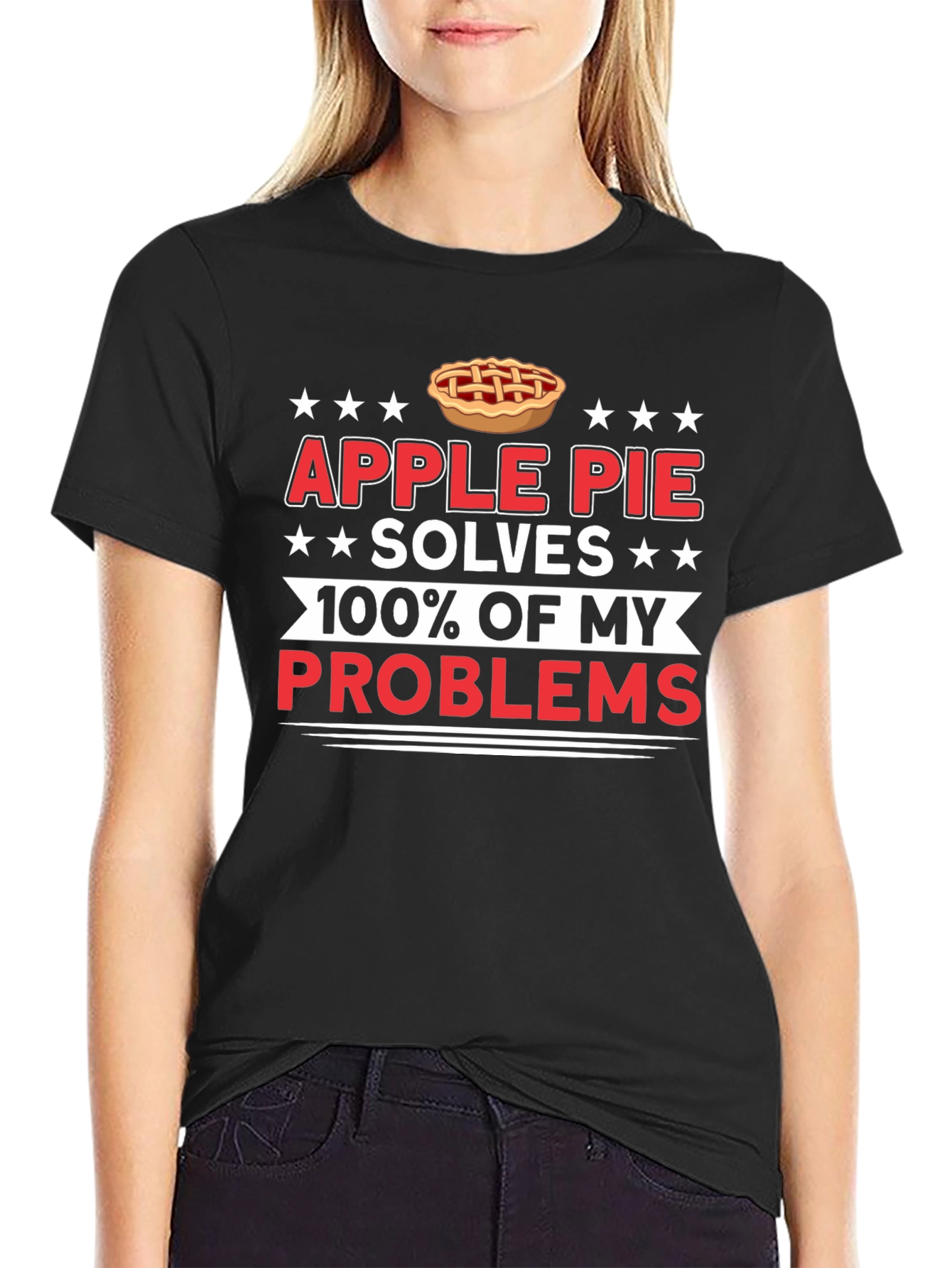 Apple Pie Solves My Problems T-Shirt