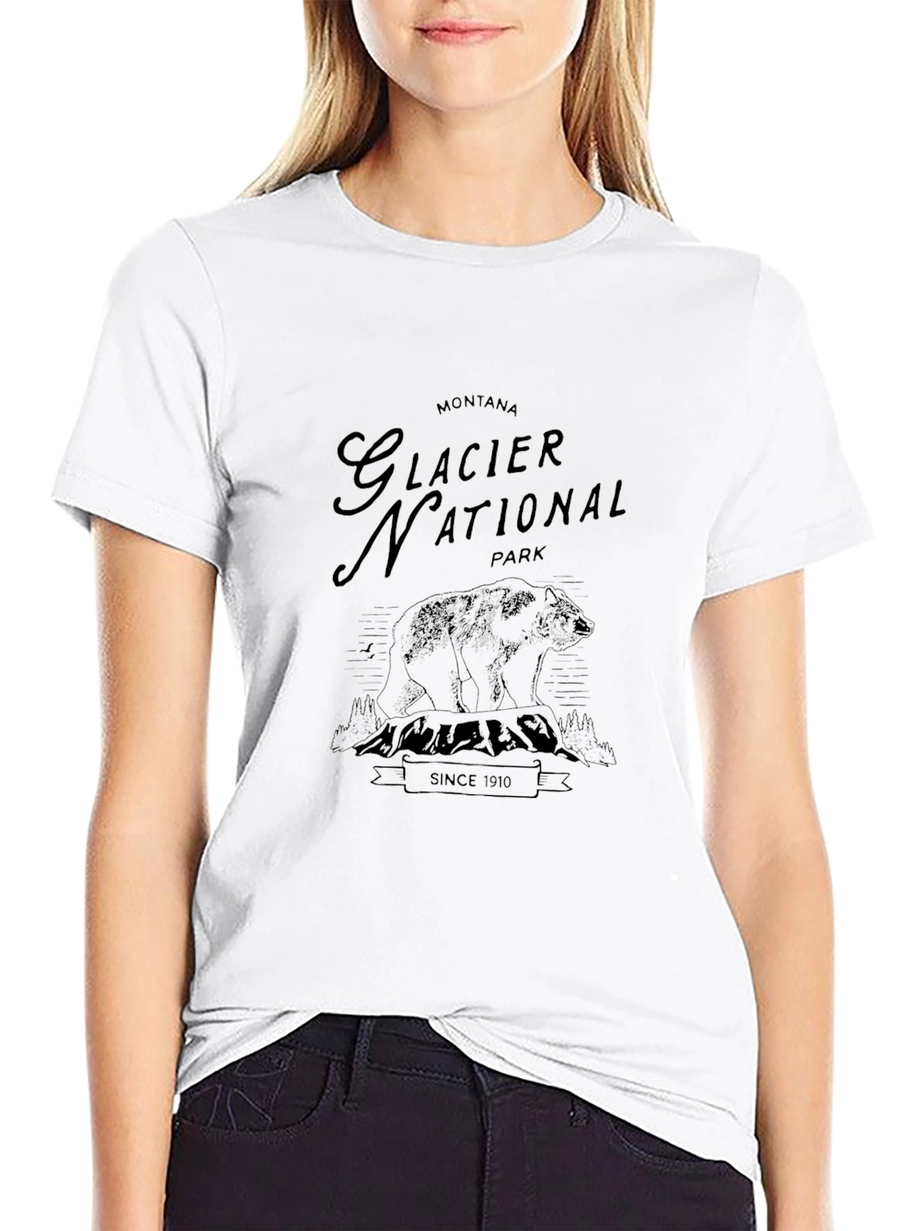 Glacier National Park Montana T-Shirt