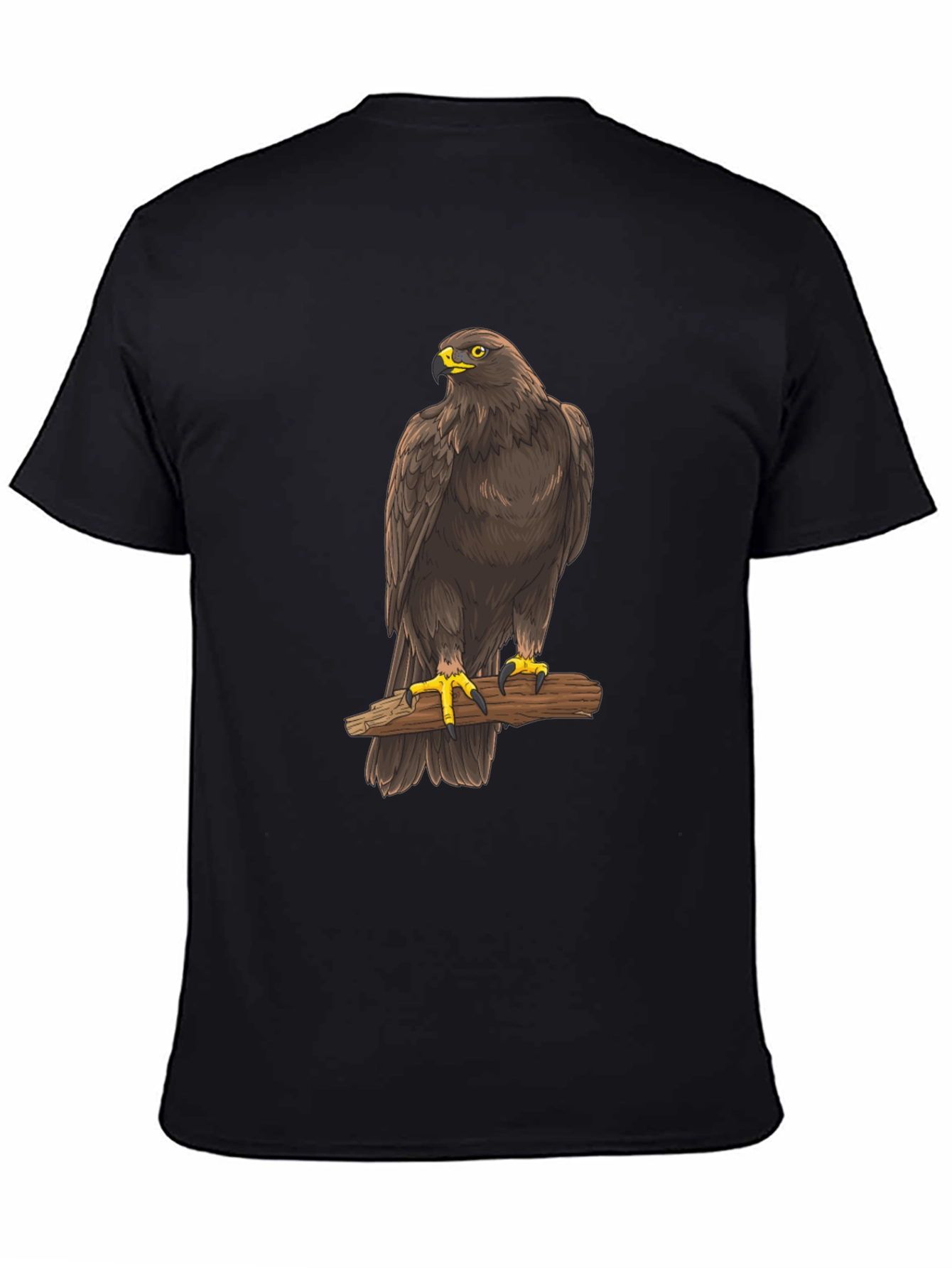 Eagle Graphic Tee - Mens Black T-Shirt