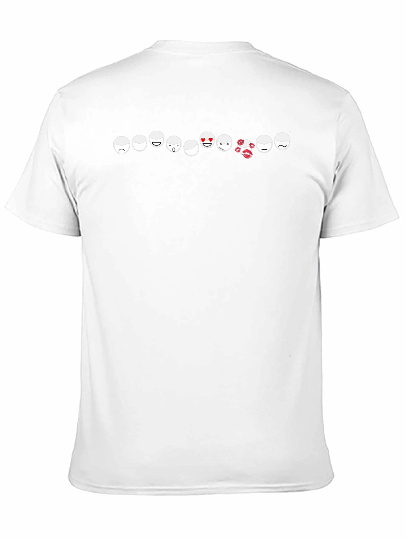 Unique Skull Moon Phases Black T-Shirt