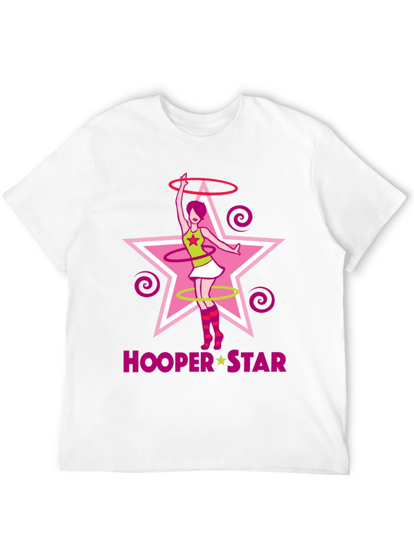 Hooper Star Graphic T-Shirt - Black Cotton Tee
