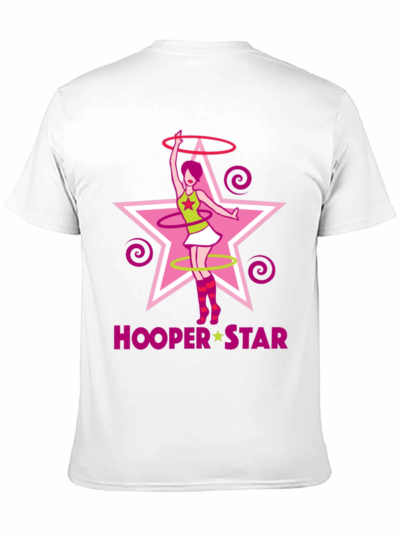 Hooper Star Graphic T-Shirt - Black Cotton Tee