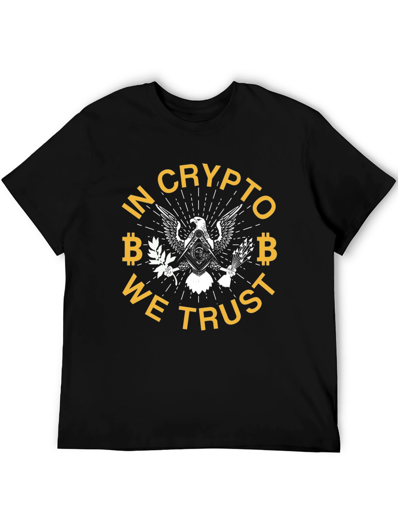 In Crypto We Trust Graphic Tee