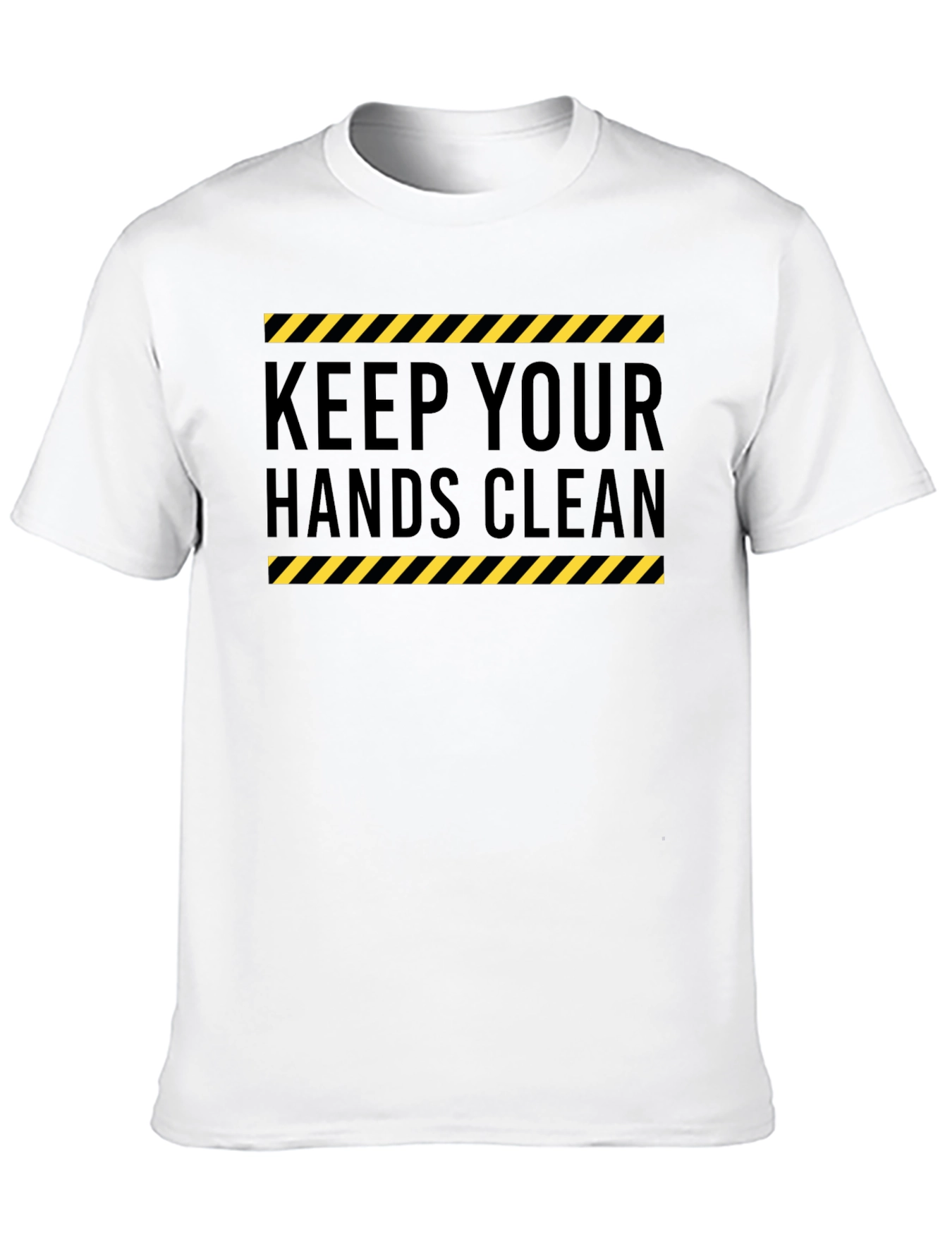 Keep Your Hands Clean - Black T-Shirt