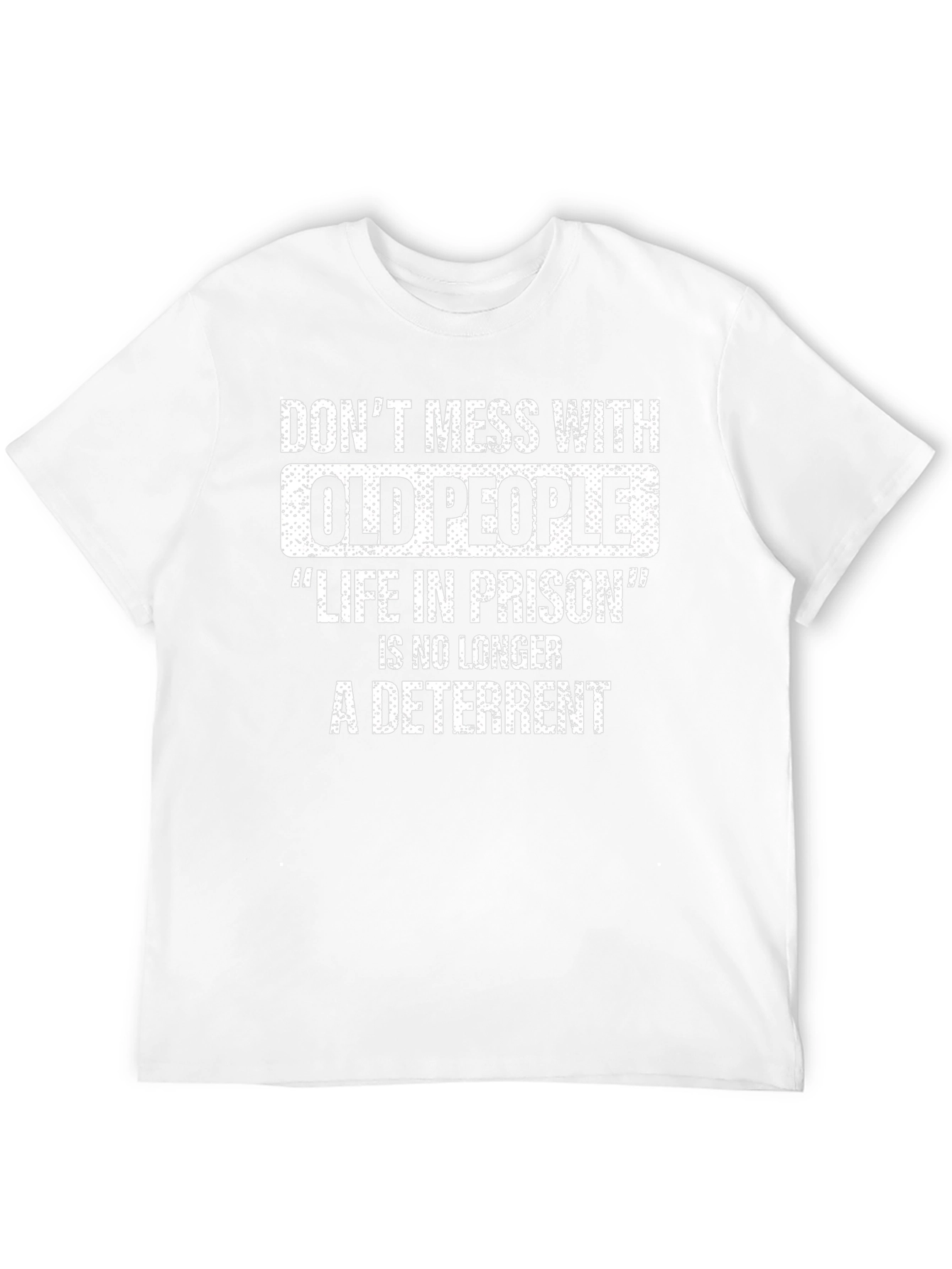 Funny Old People Prison T-Shirt