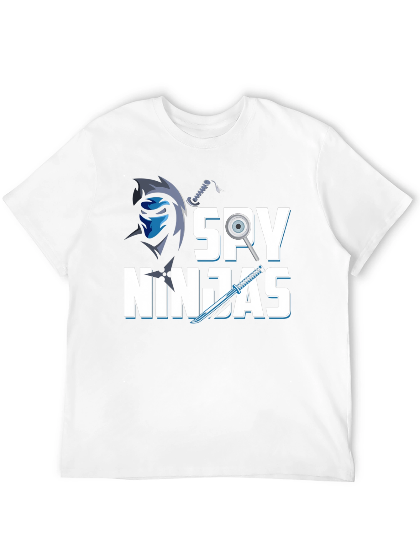 Spy Ninjas Graphic T-Shirt - Cool Ninja Design!