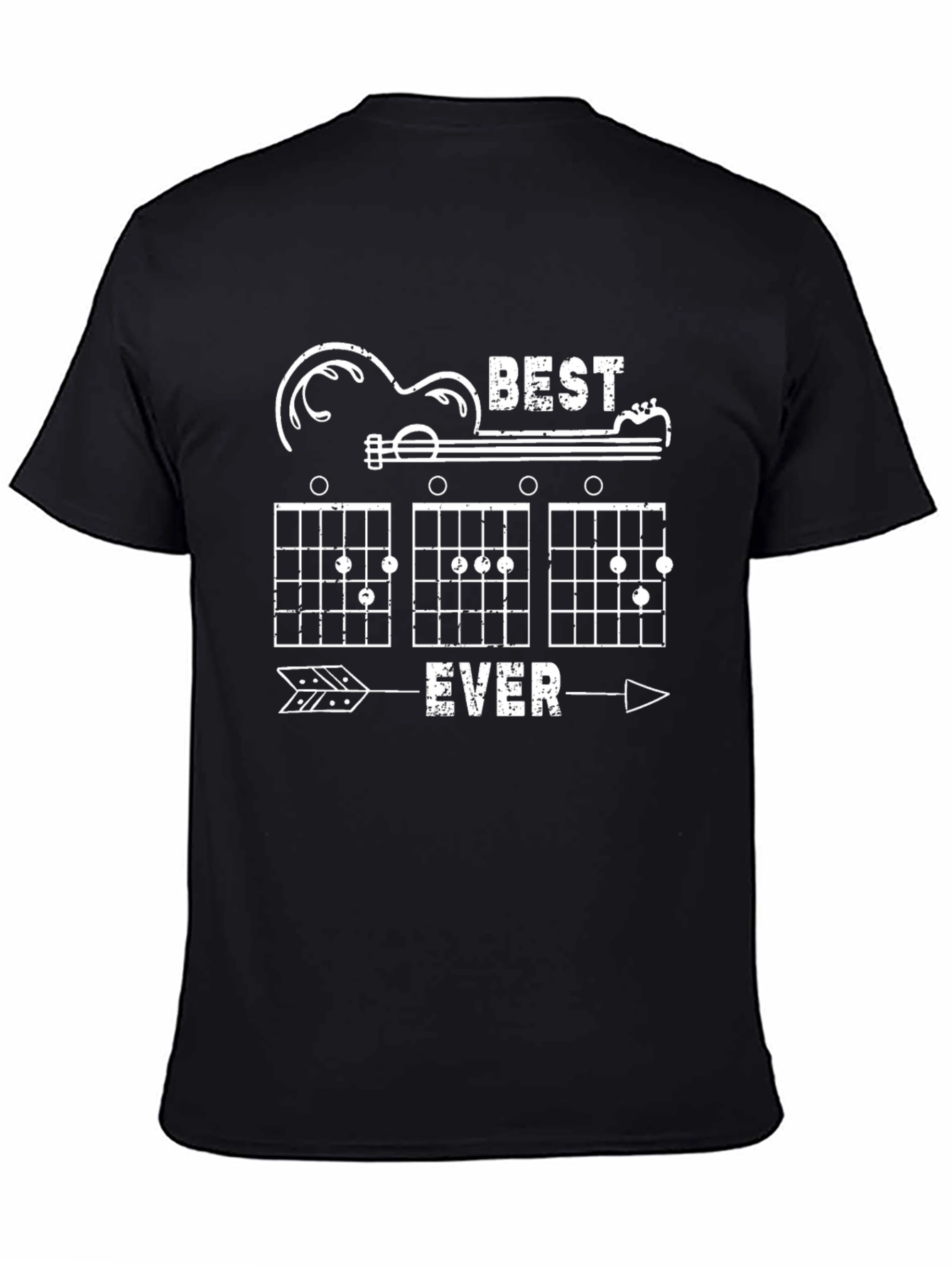 Best Guitar Chords Ever Black T-Shirt