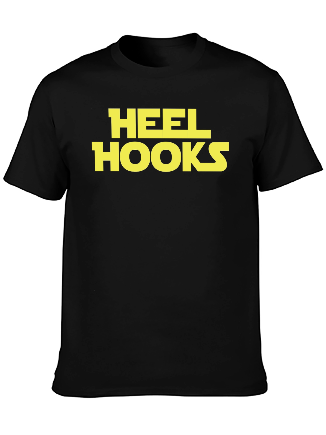 Heel Hooks Black Graphic Tee