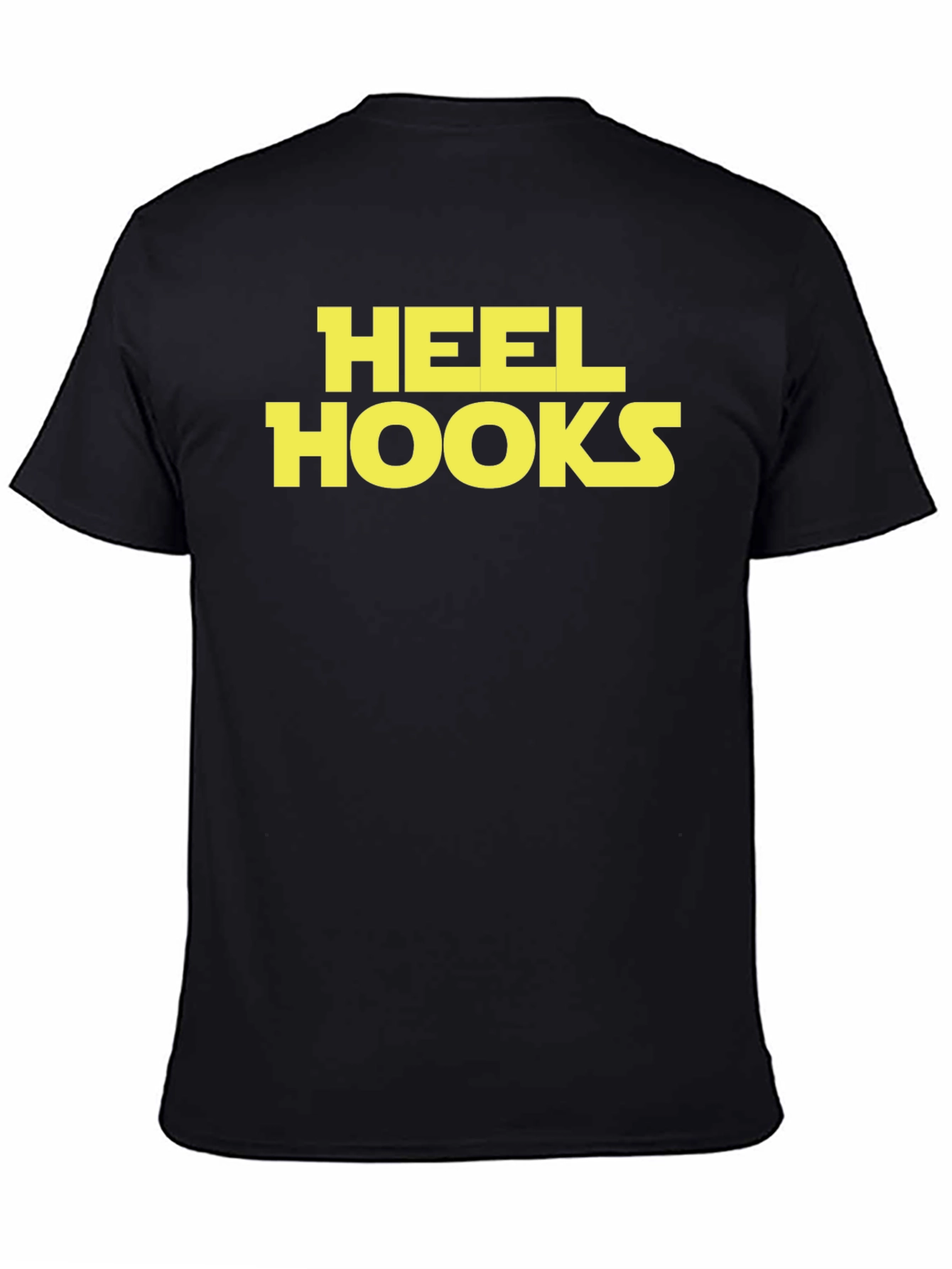 Heel Hooks Black Graphic Tee