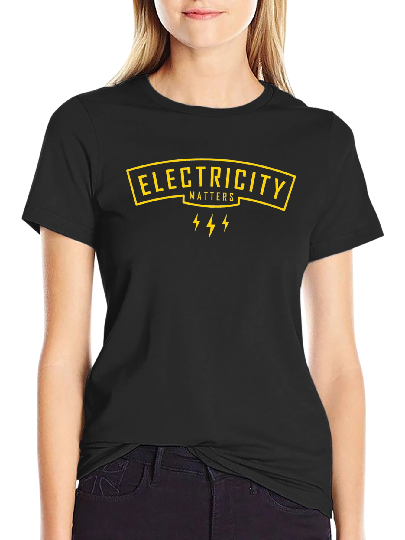 Electricity Matters Graphic Tee - Black