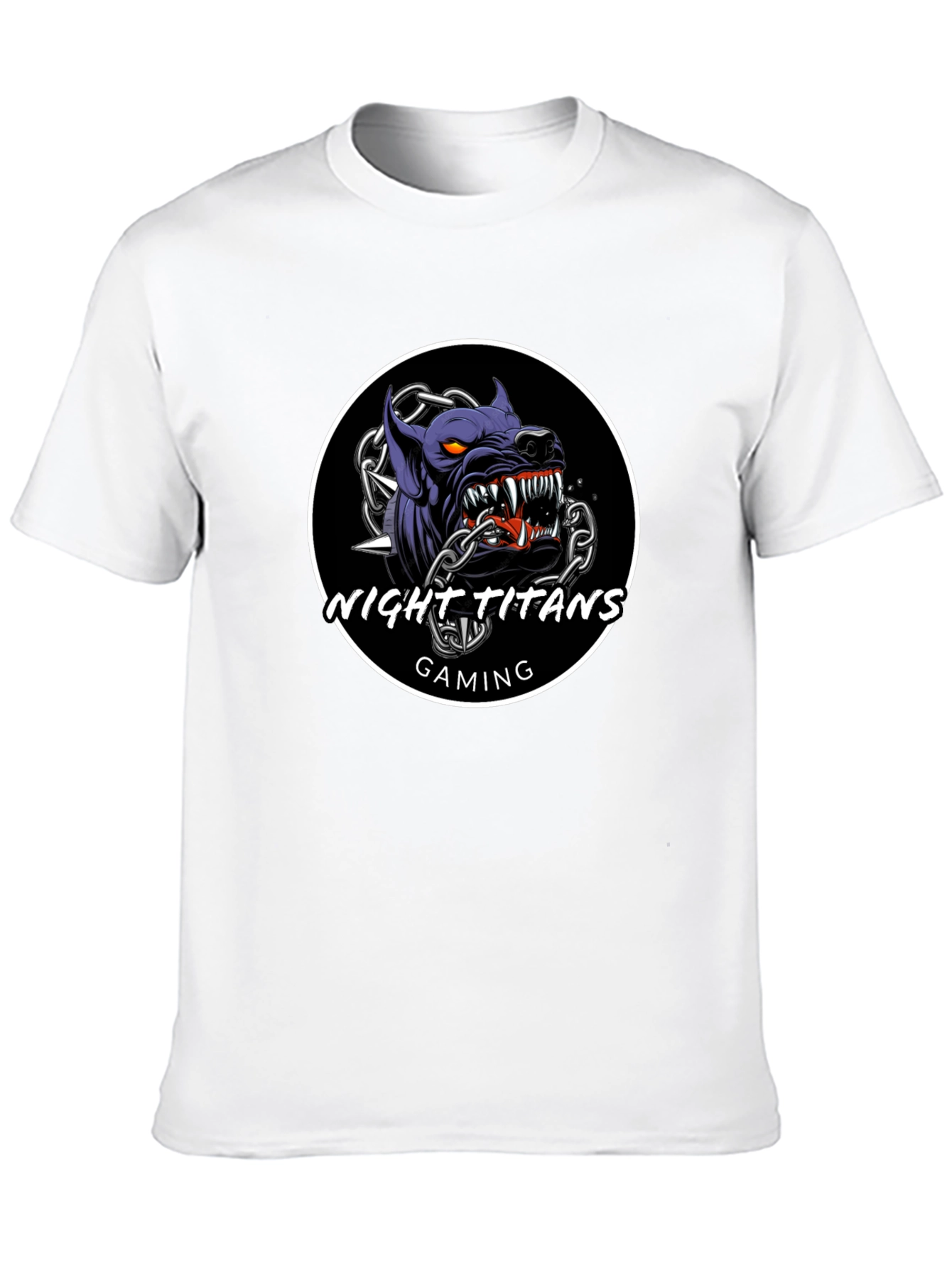 Night Titans Gaming Black T-Shirt