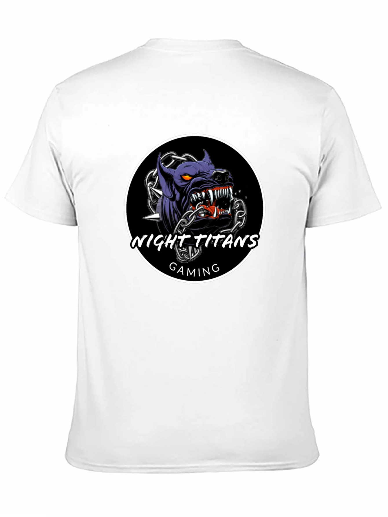 Night Titans Gaming Black T-Shirt