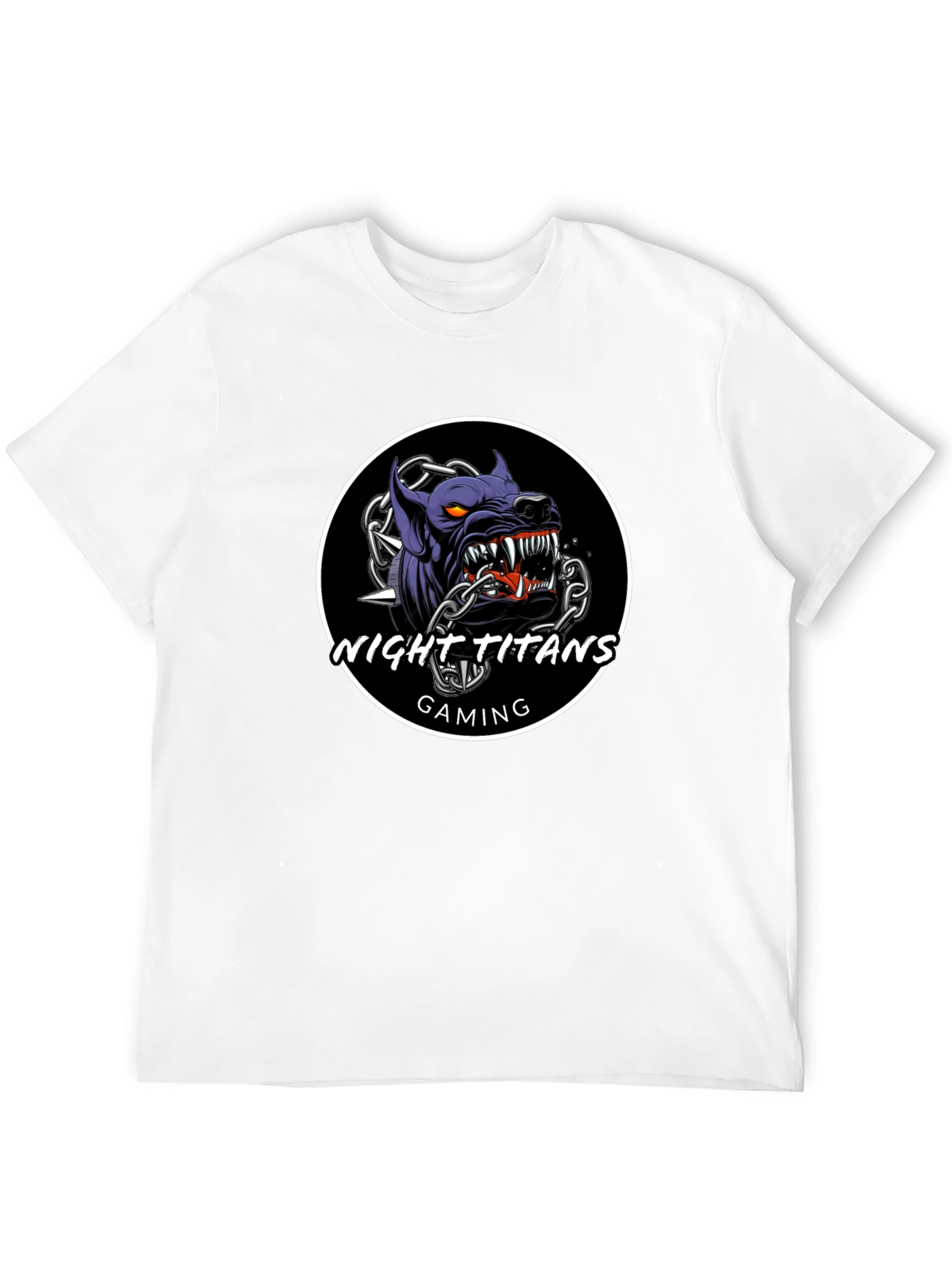 Night Titans Gaming Black T-Shirt