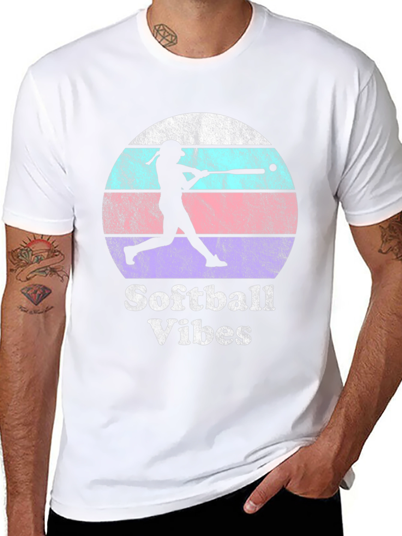 Softball Vibes Graphic Tee
