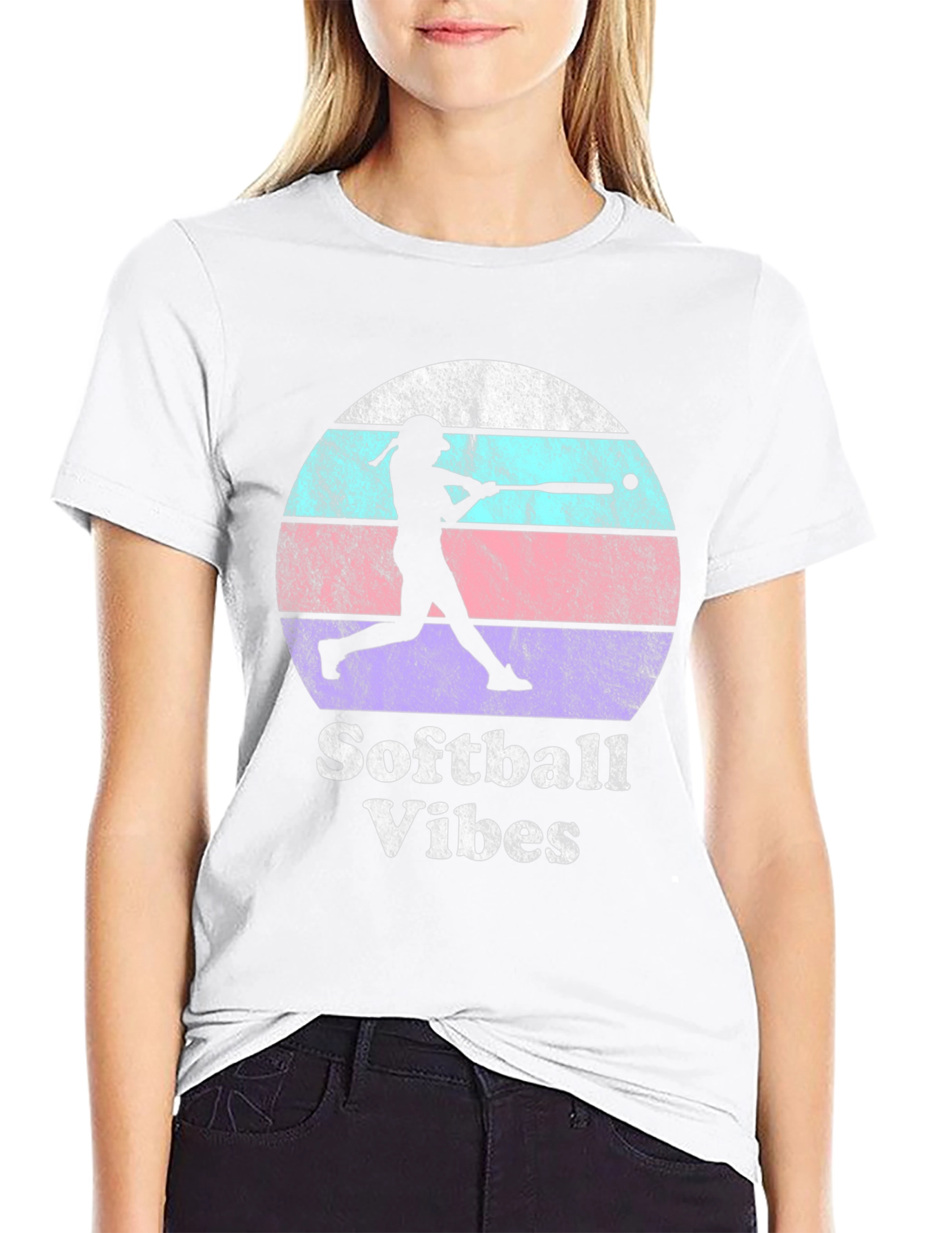 Softball Vibes Graphic Tee