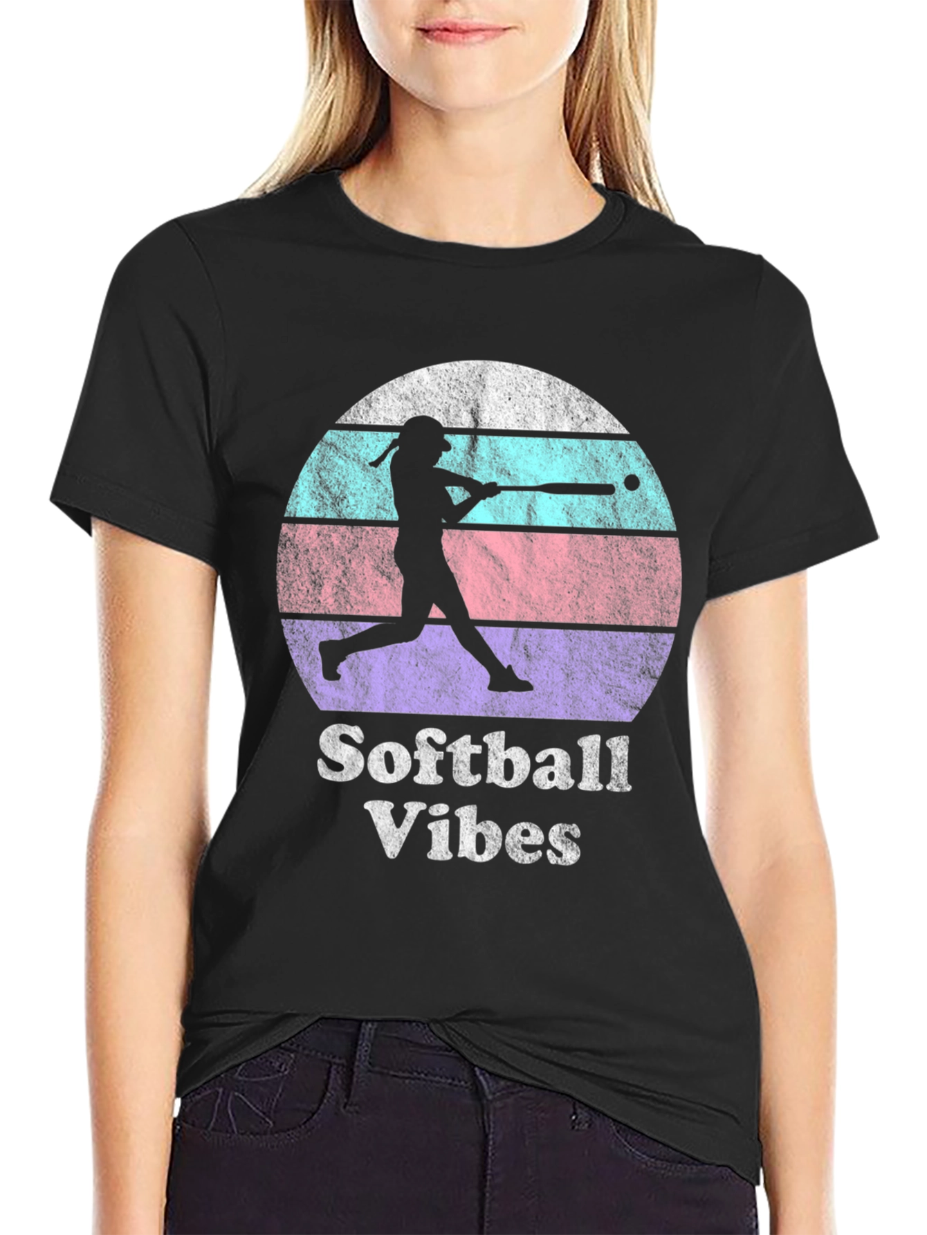 Softball Vibes Graphic Tee