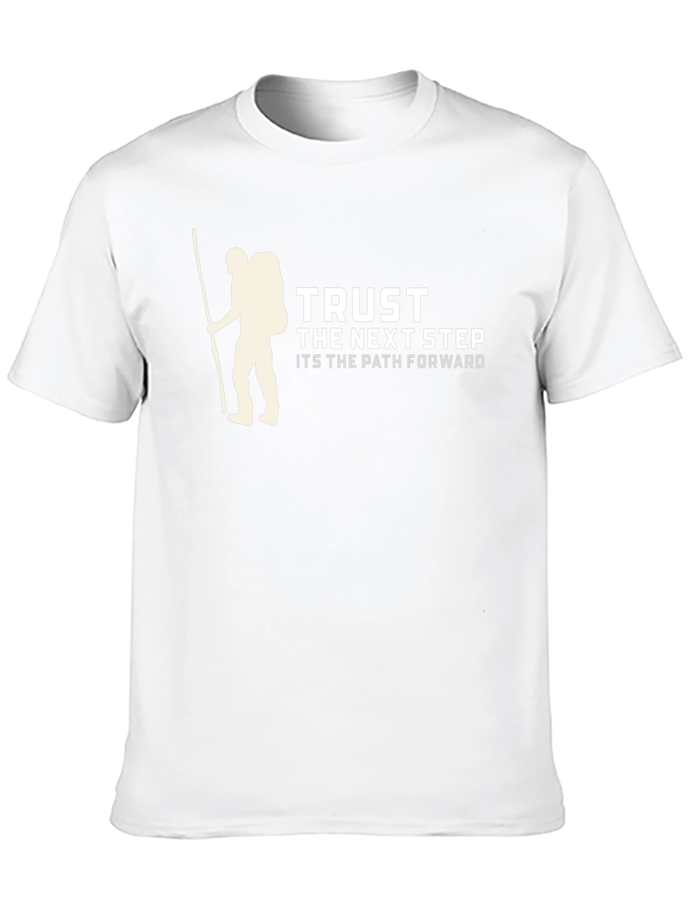 Trust the Next Step Graphic Tee - Hiking Inspired