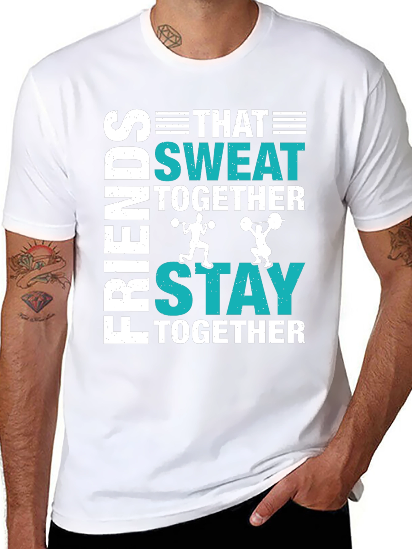 Friends Who Sweat Together T-Shirt