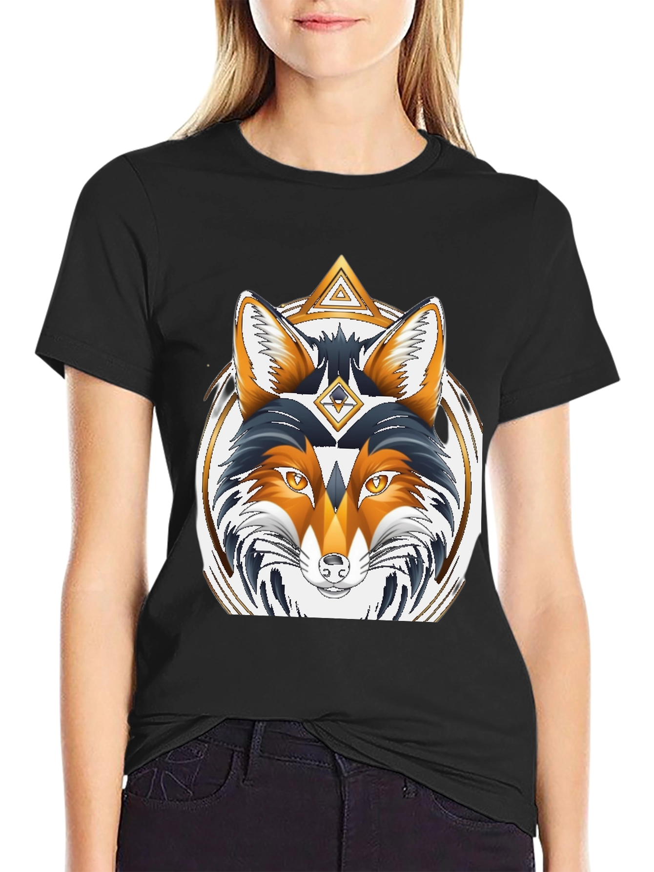 Fox Graphic Tee - Mens Black T-Shirt