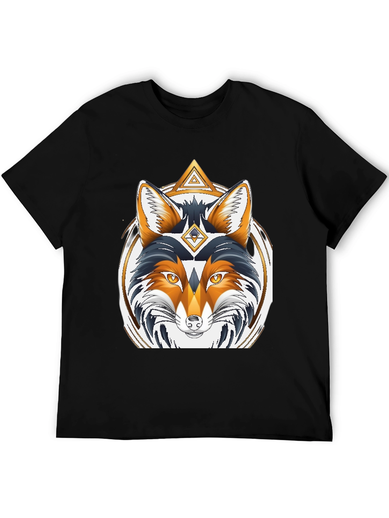 Fox Graphic Tee - Mens Black T-Shirt