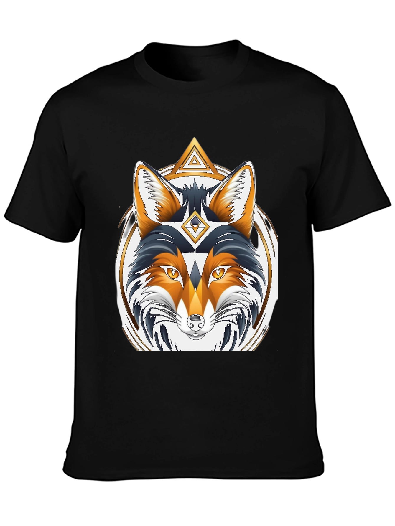 Fox Graphic Tee - Mens Black T-Shirt