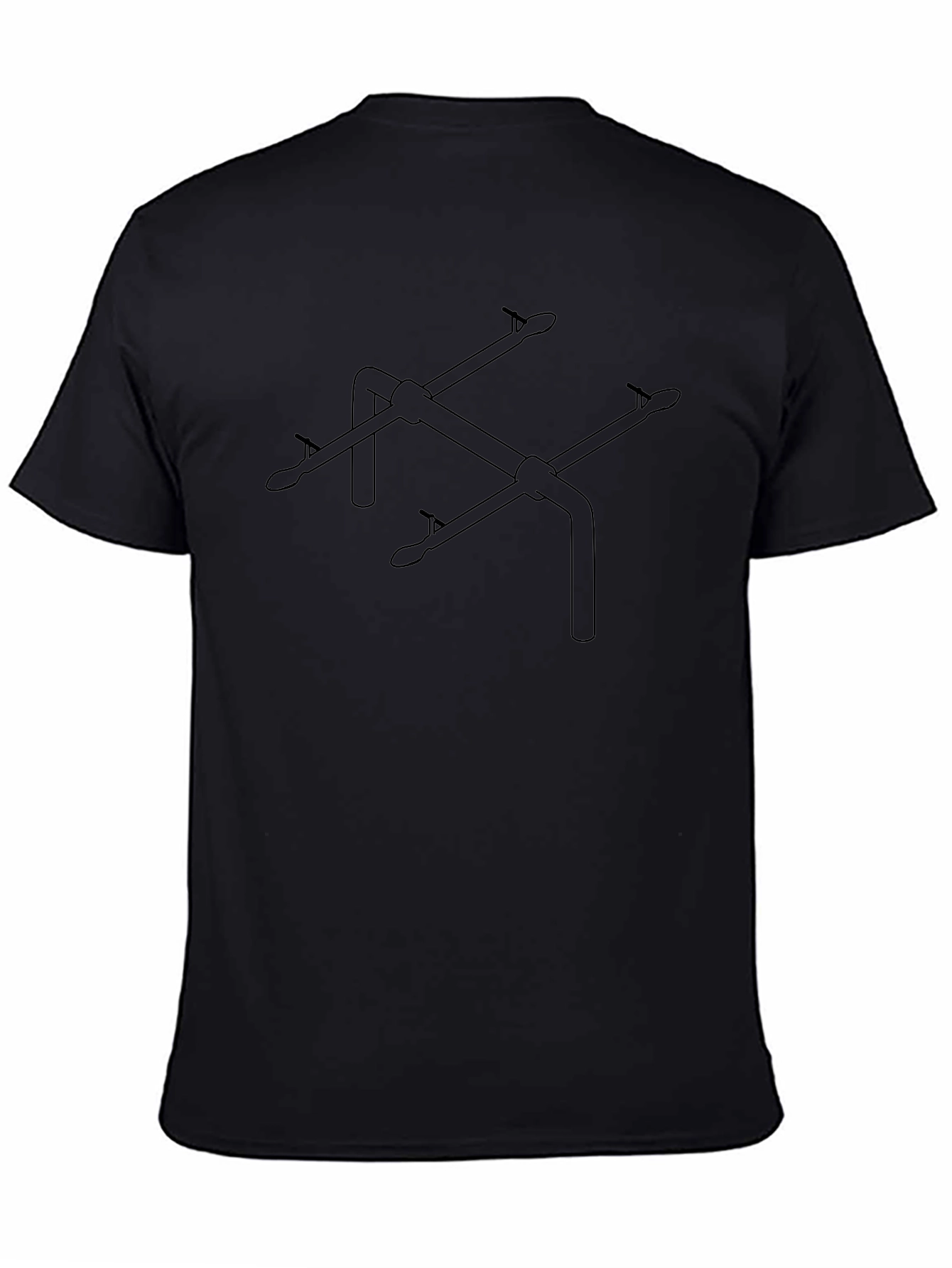 Seesaw Graphic Tee - Minimalist Playful Design