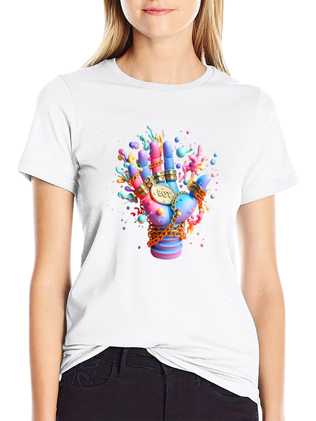 Hand Graphic T-Shirt - Bold Streetwear
