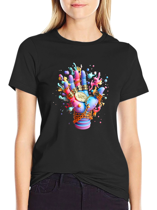Hand Graphic T-Shirt - Bold Streetwear