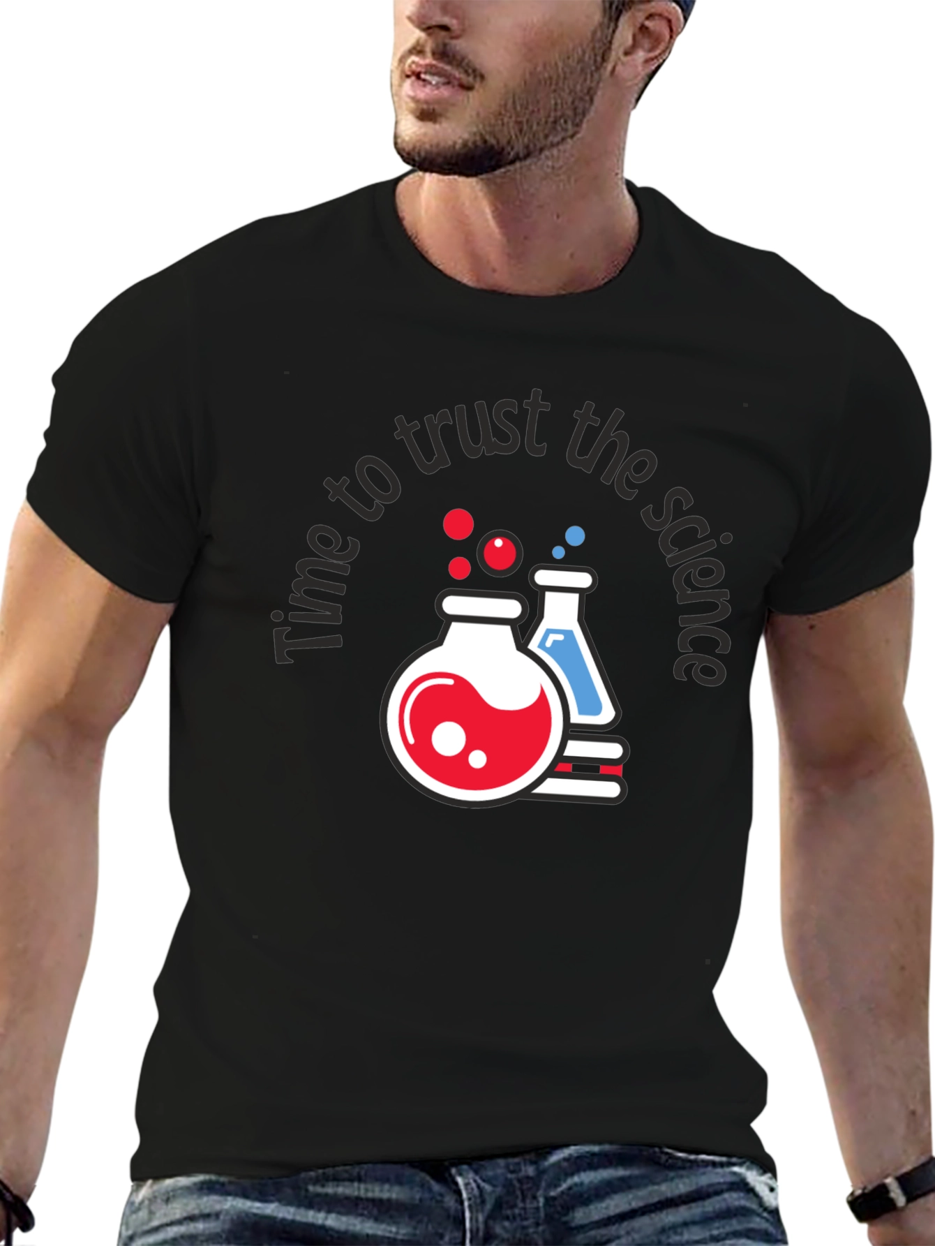 Time To Trust The Science Graphic Tee