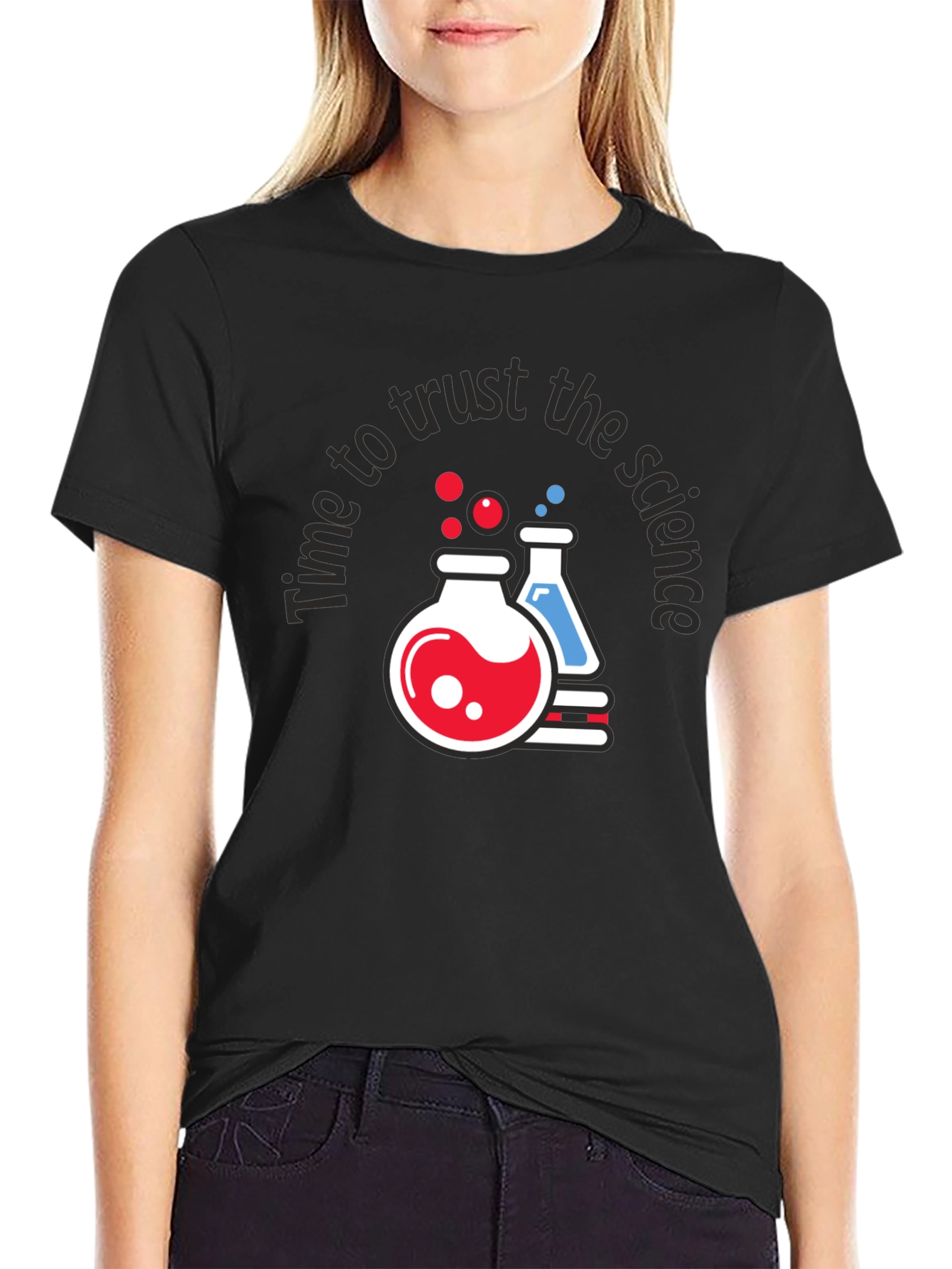 Time To Trust The Science Graphic Tee