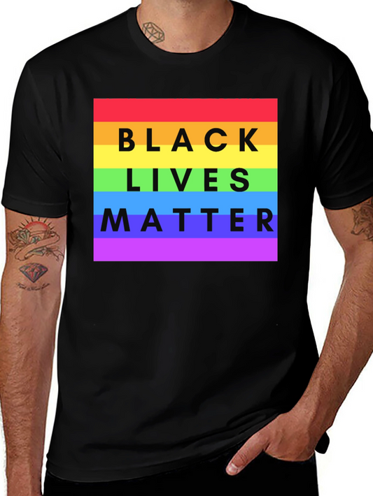 Black Lives Matter LGBTQ+ Pride T-Shirt