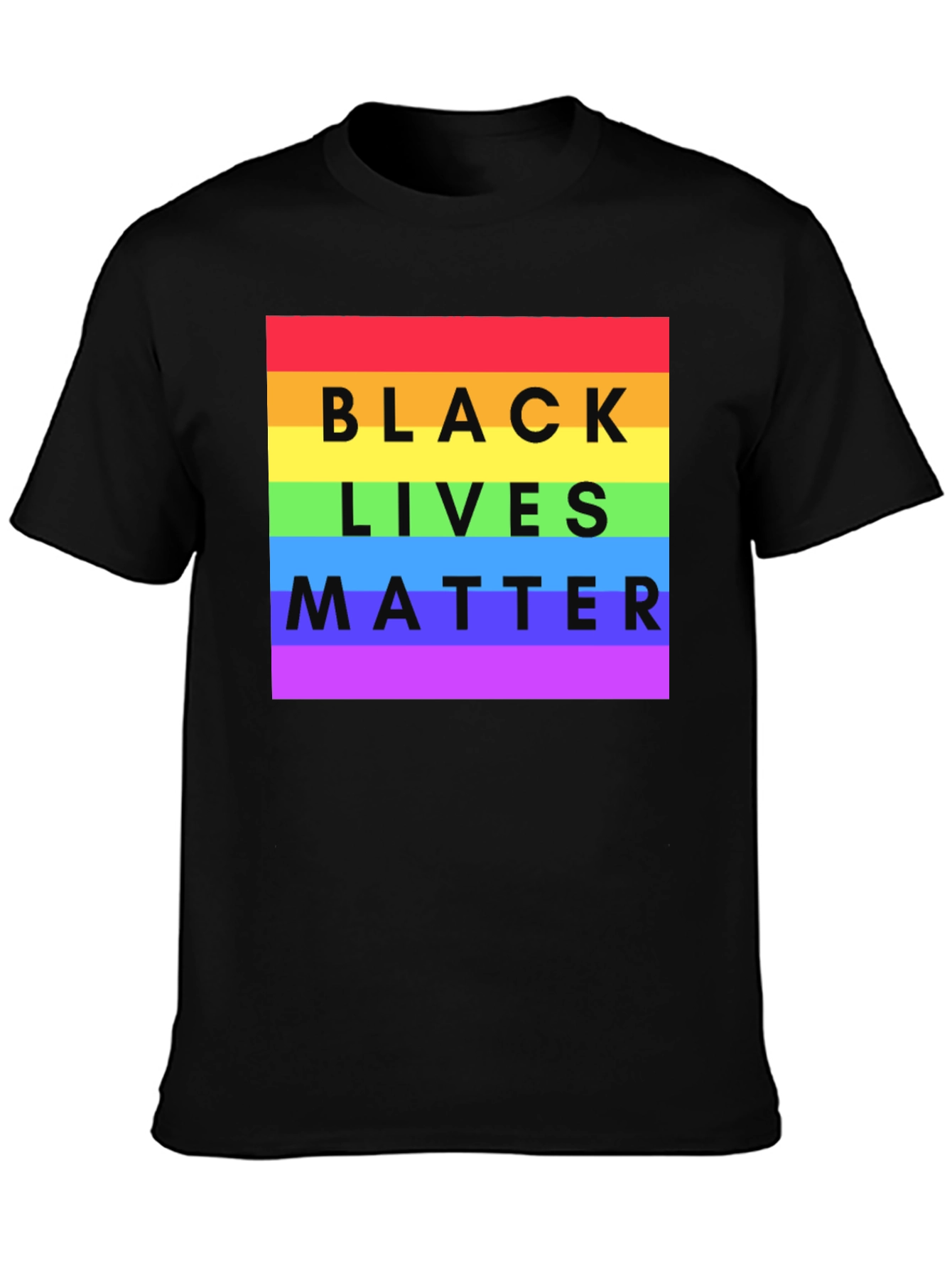 Black Lives Matter LGBTQ+ Pride T-Shirt