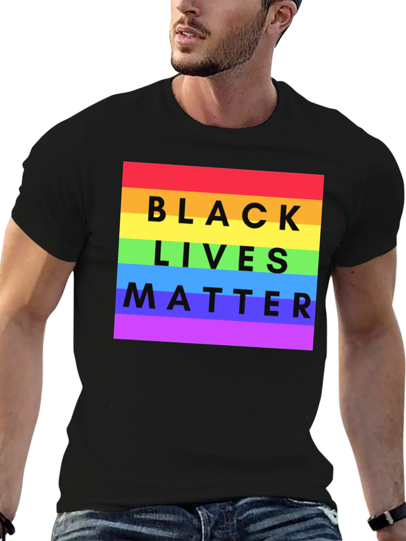 Black Lives Matter LGBTQ+ Pride T-Shirt
