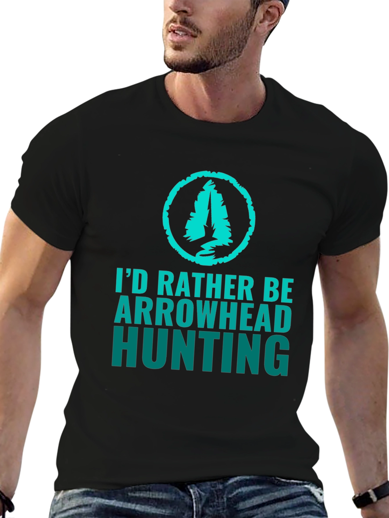 Arrowhead Hunting Graphic Tee - Soft Cotton Comfort