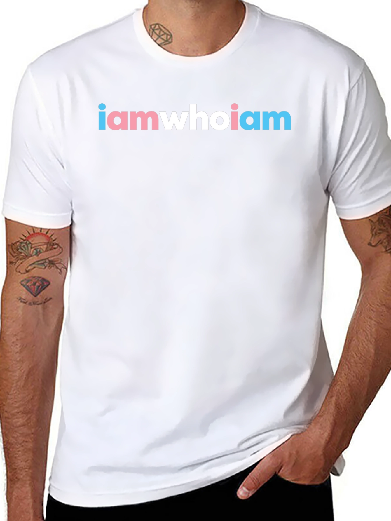 Iamwhoiam T-Shirt - Transgender Pride