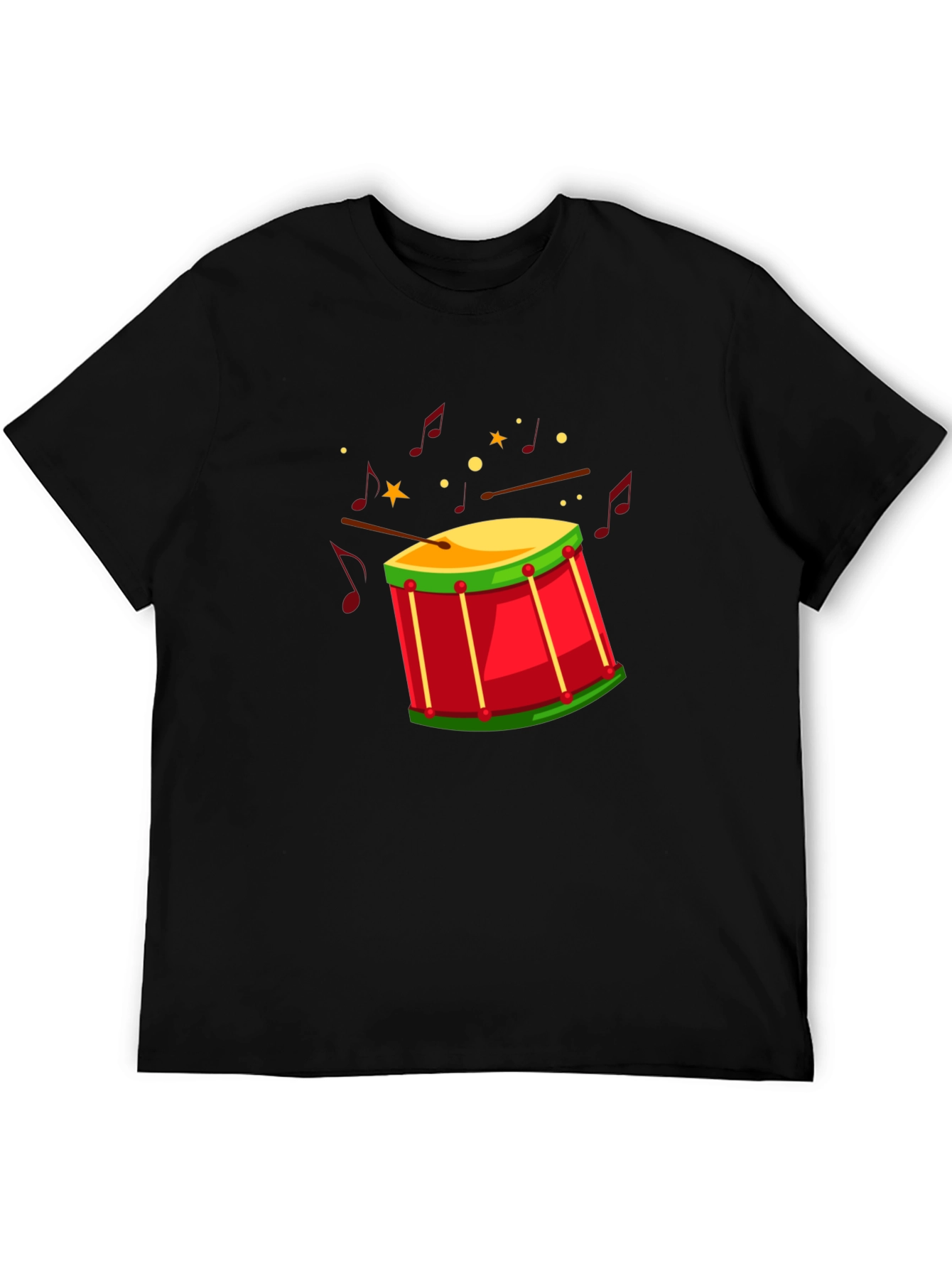 Drum Graphic T-Shirt - Musician Style Tee