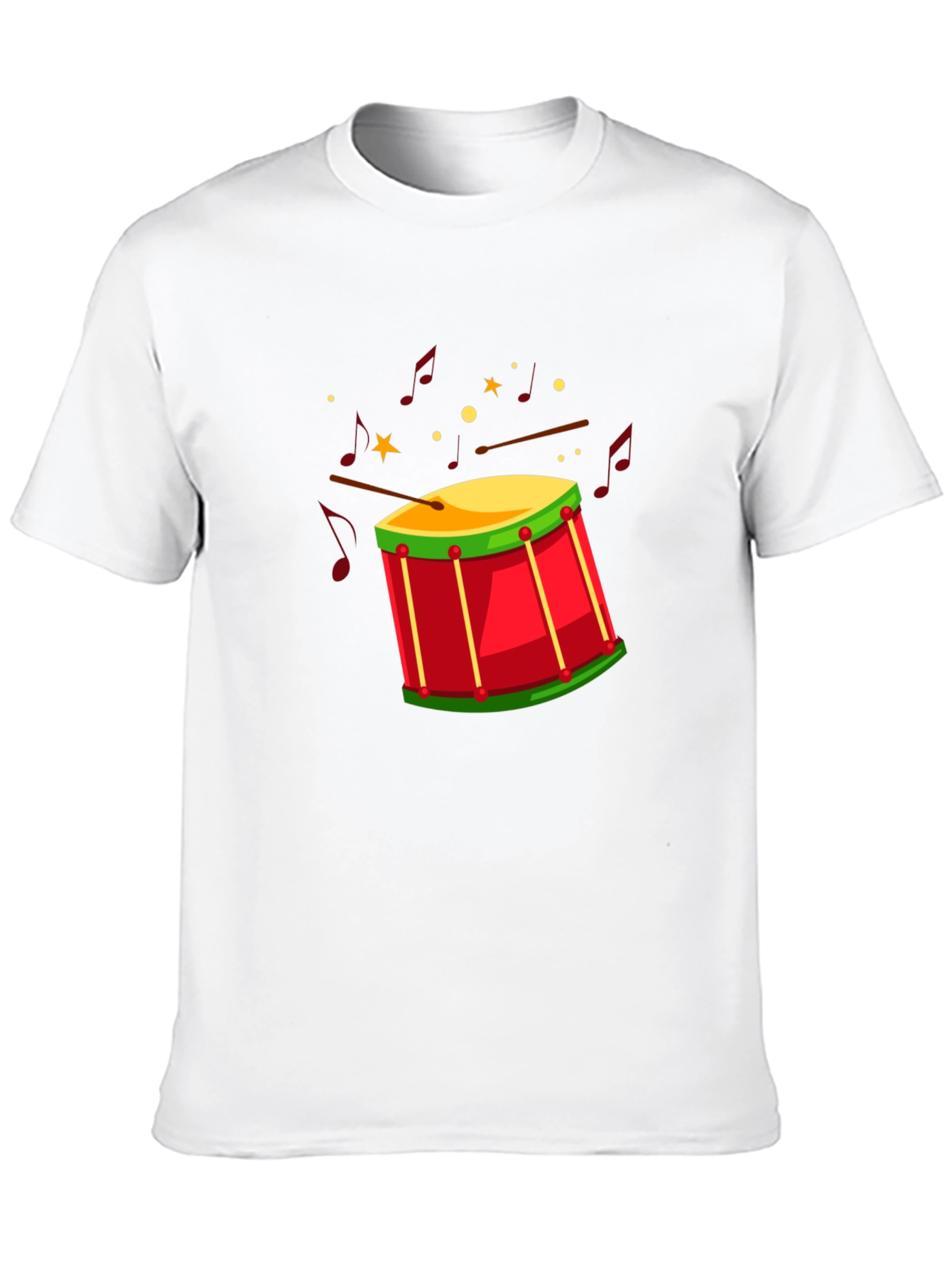 Drum Graphic T-Shirt - Musician Style Tee