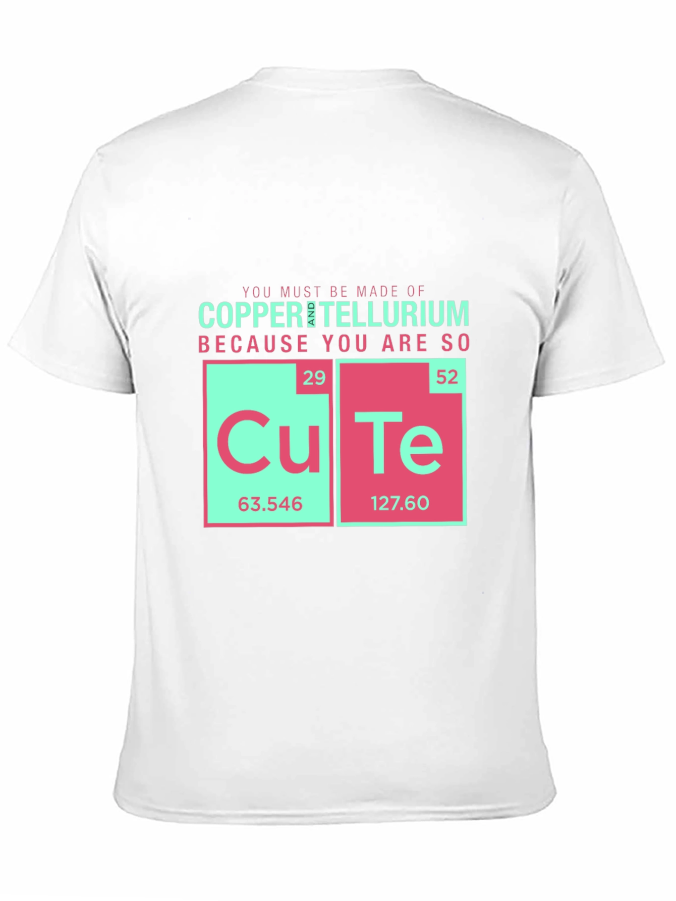 CuTe Chemistry T-Shirt - Funny Science Tee