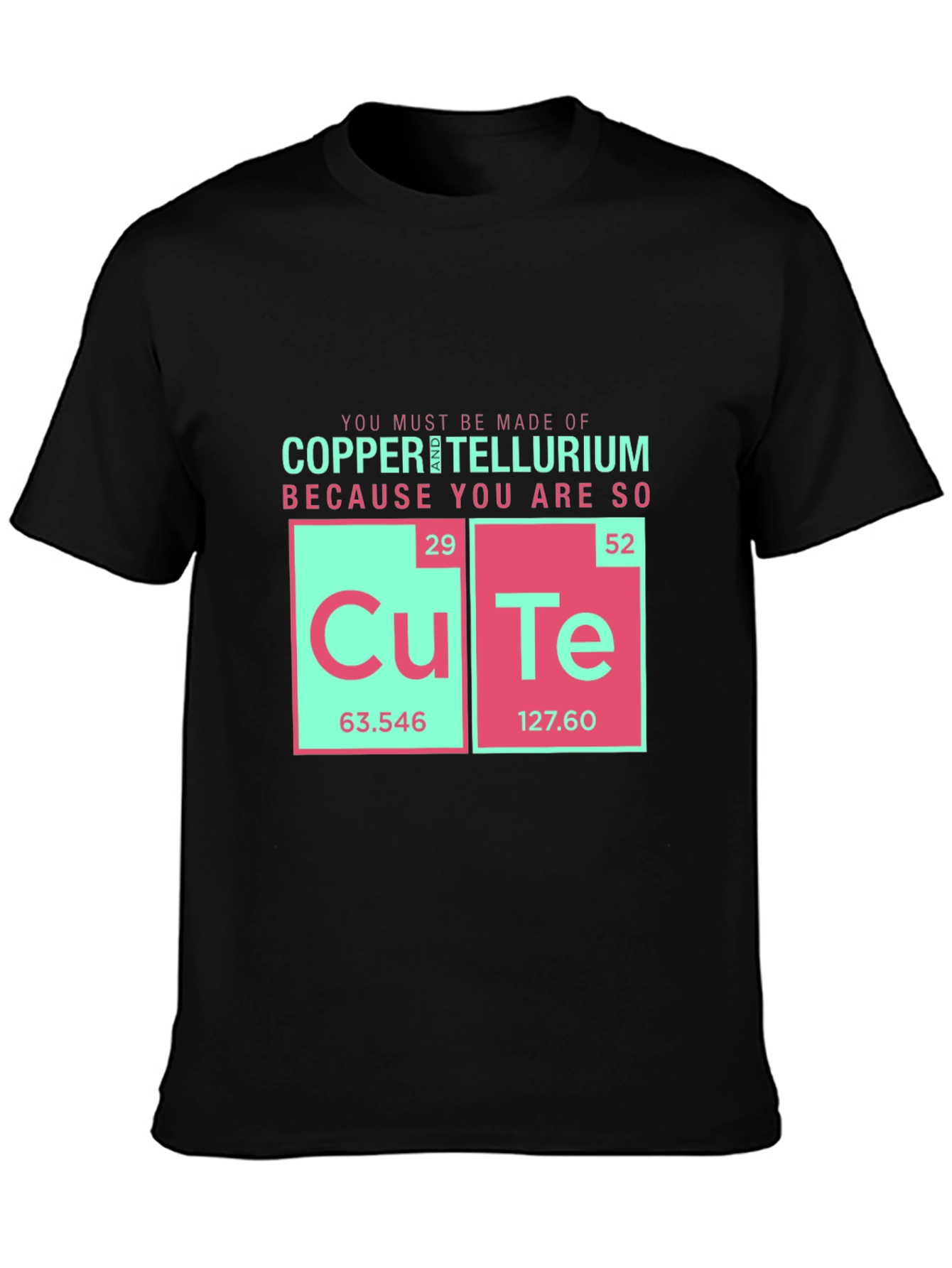 CuTe Chemistry T-Shirt - Funny Science Tee