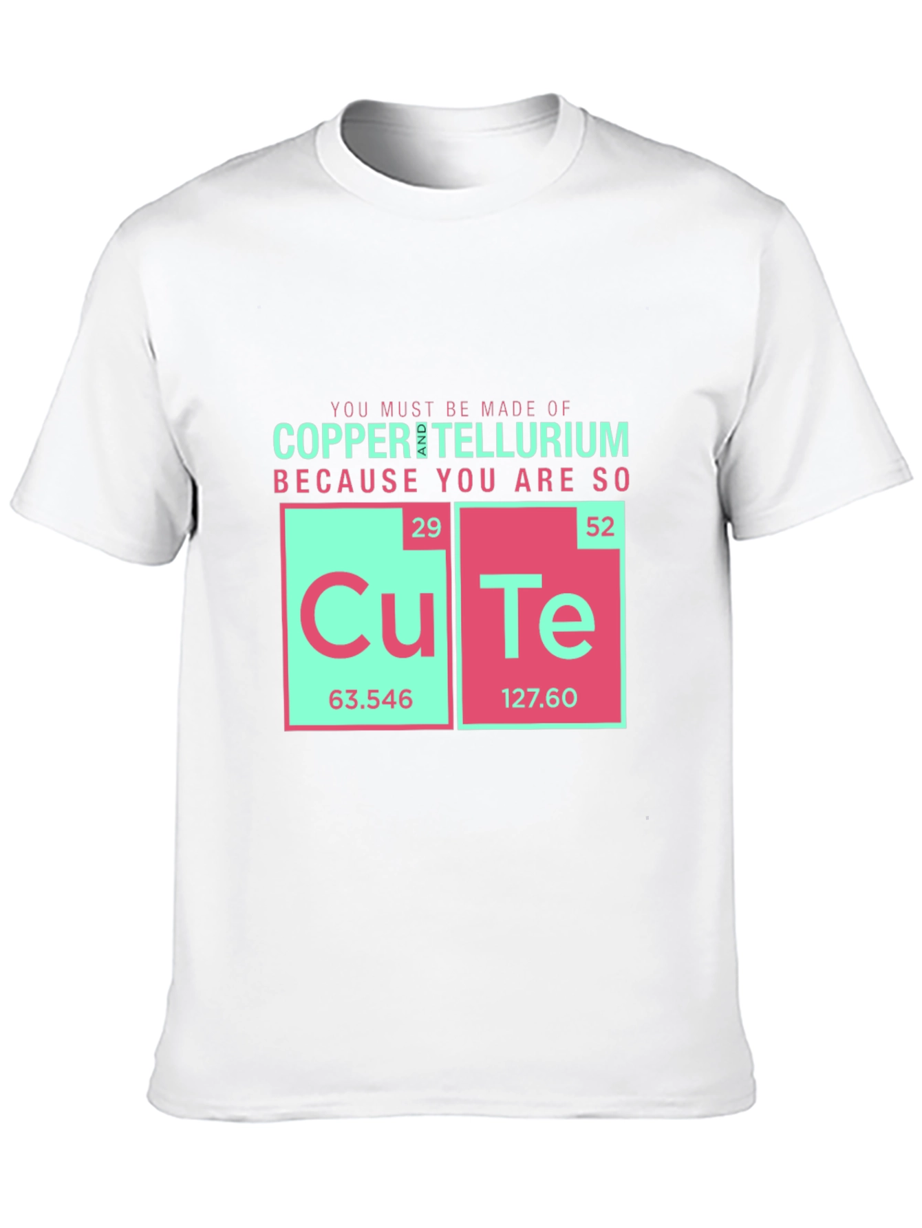 CuTe Chemistry T-Shirt - Funny Science Tee
